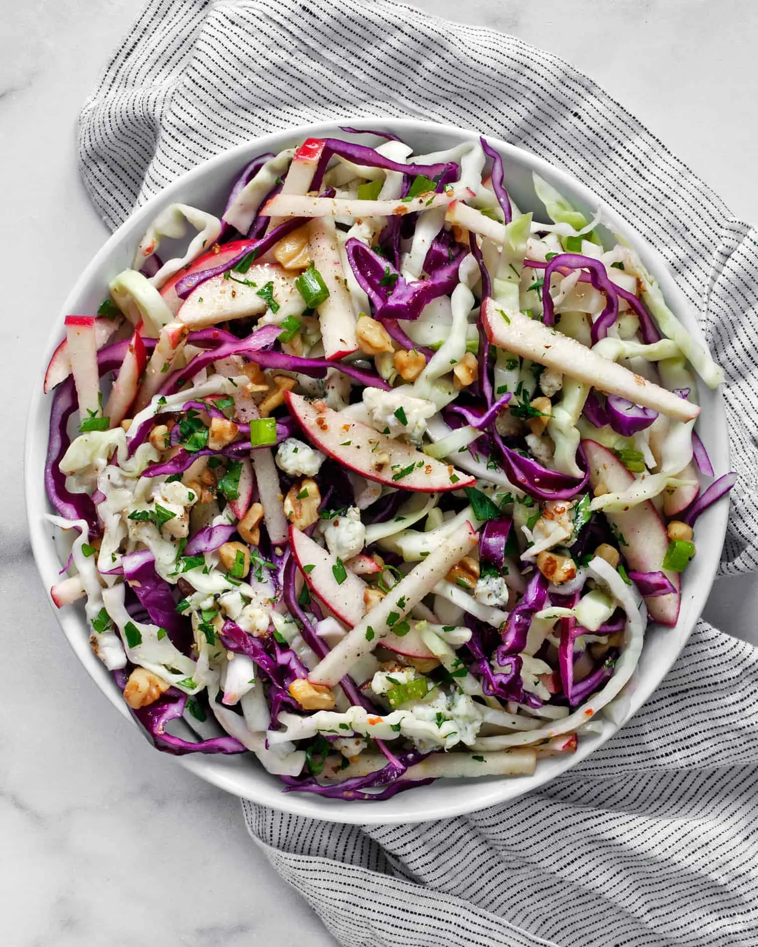 Cabbage Red Apple Salad