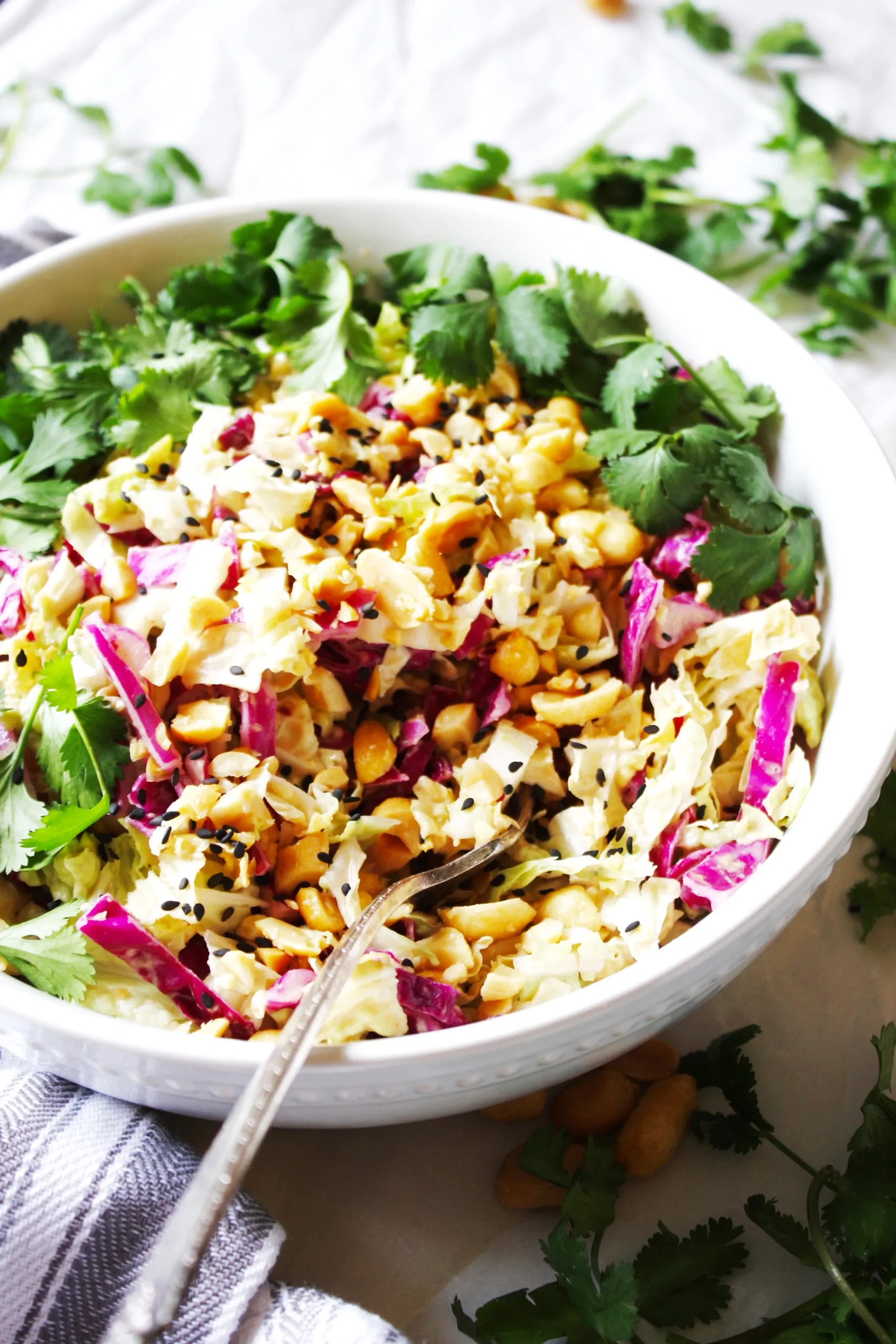 Cabbage Salad with Peanuts