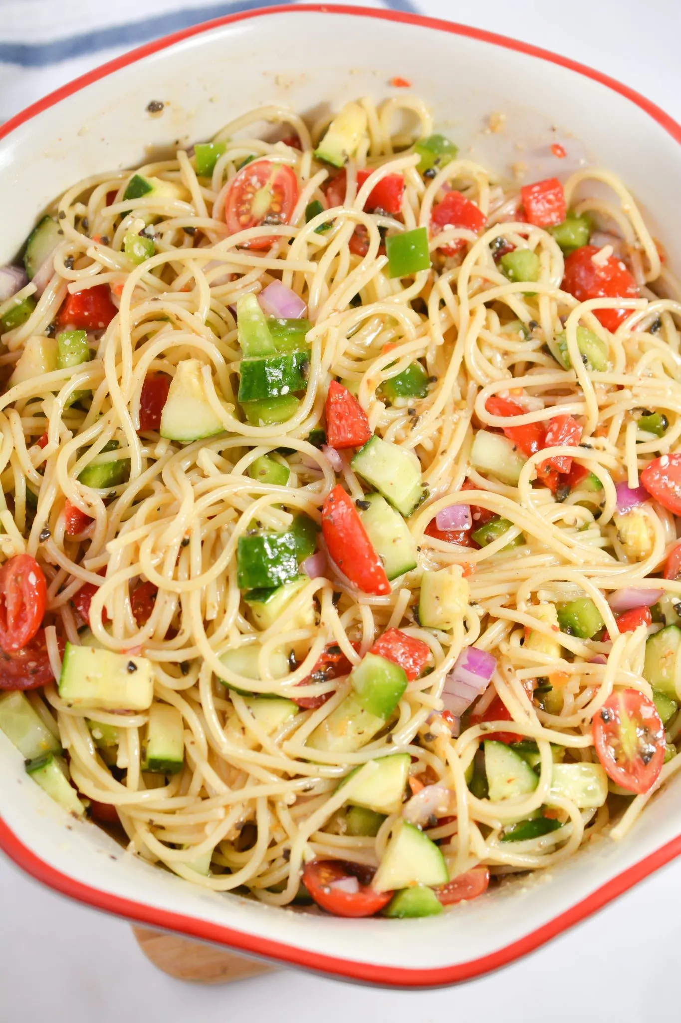 California Spaghetti Pasta Salad