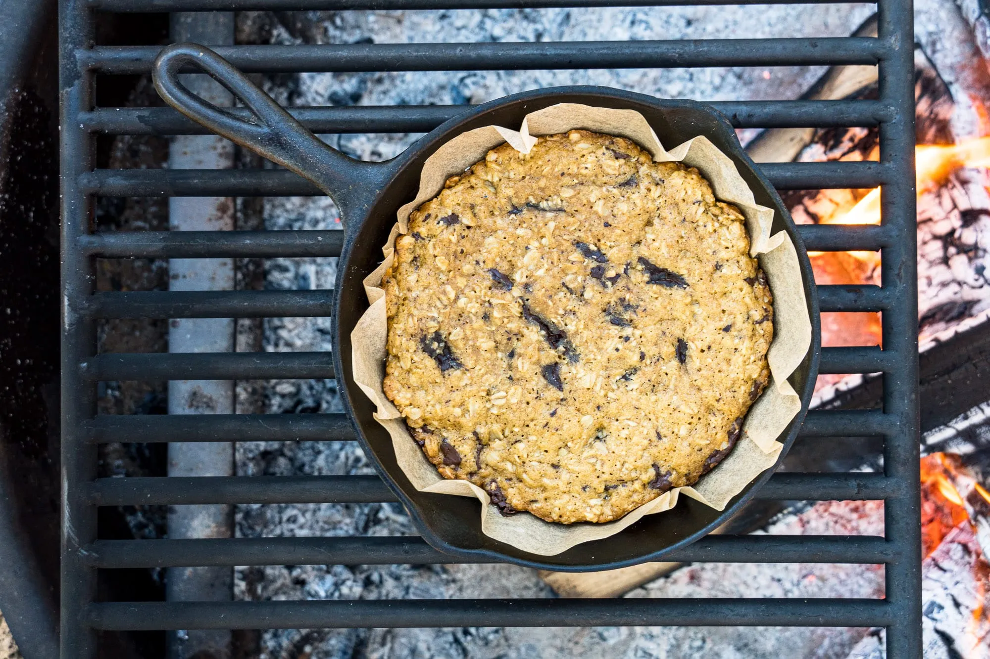 Campfire Chocolate Chunk Cookie