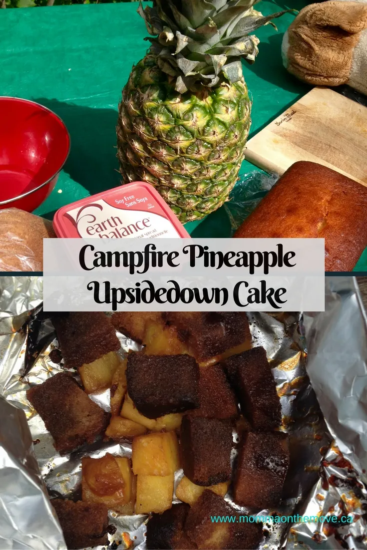 Campfire Pineapple Upside Down Cake
