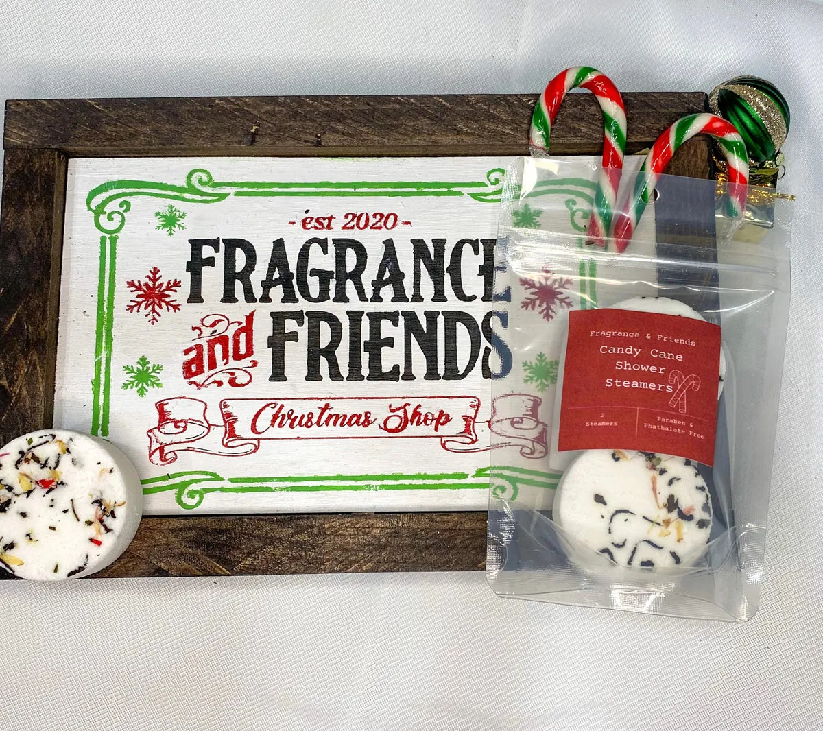 Candy Cane Silk Steamers