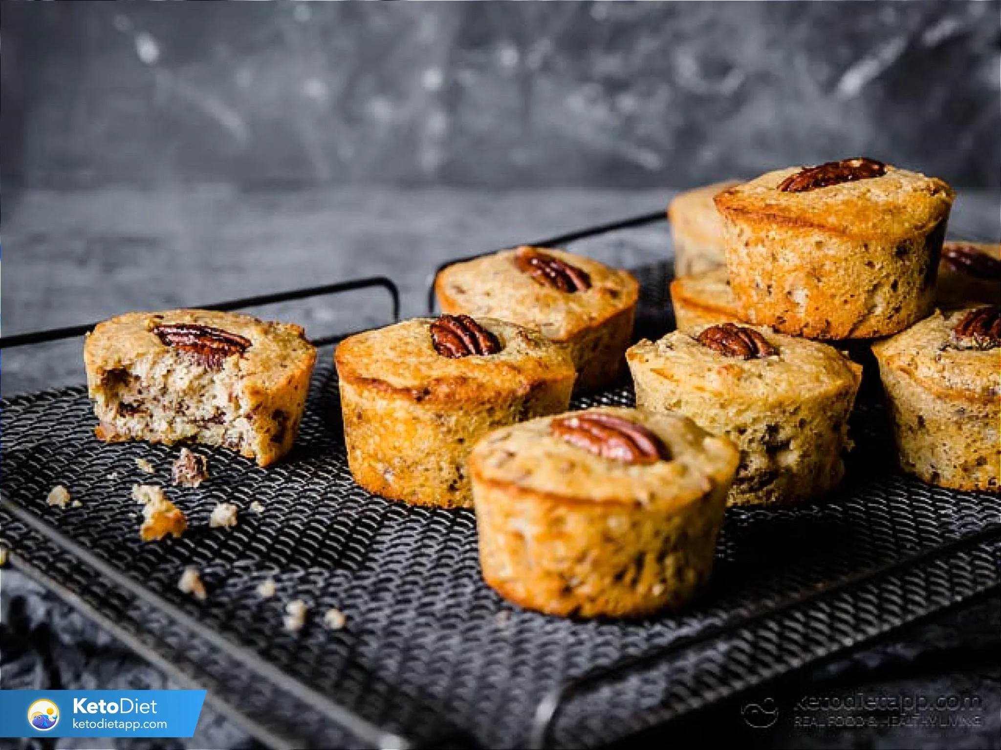 Caramel Maple Pecan Muffins