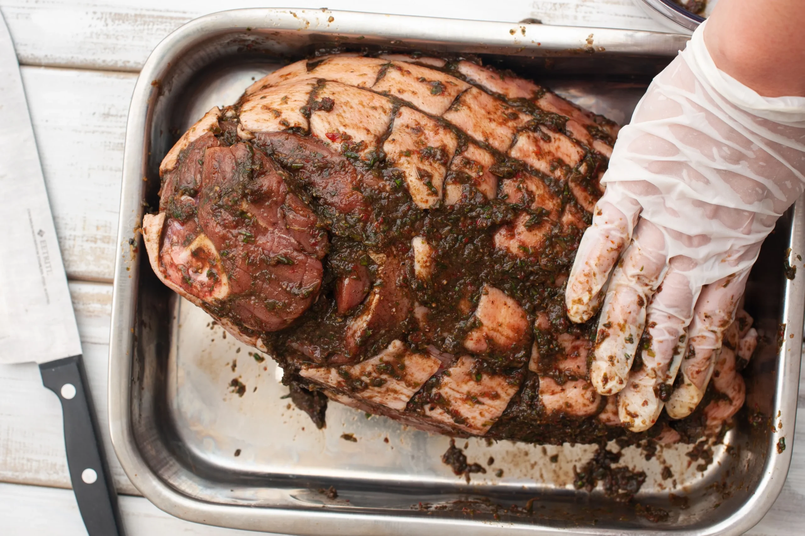 Caribbean Jerk Style Roast Fresh Ham