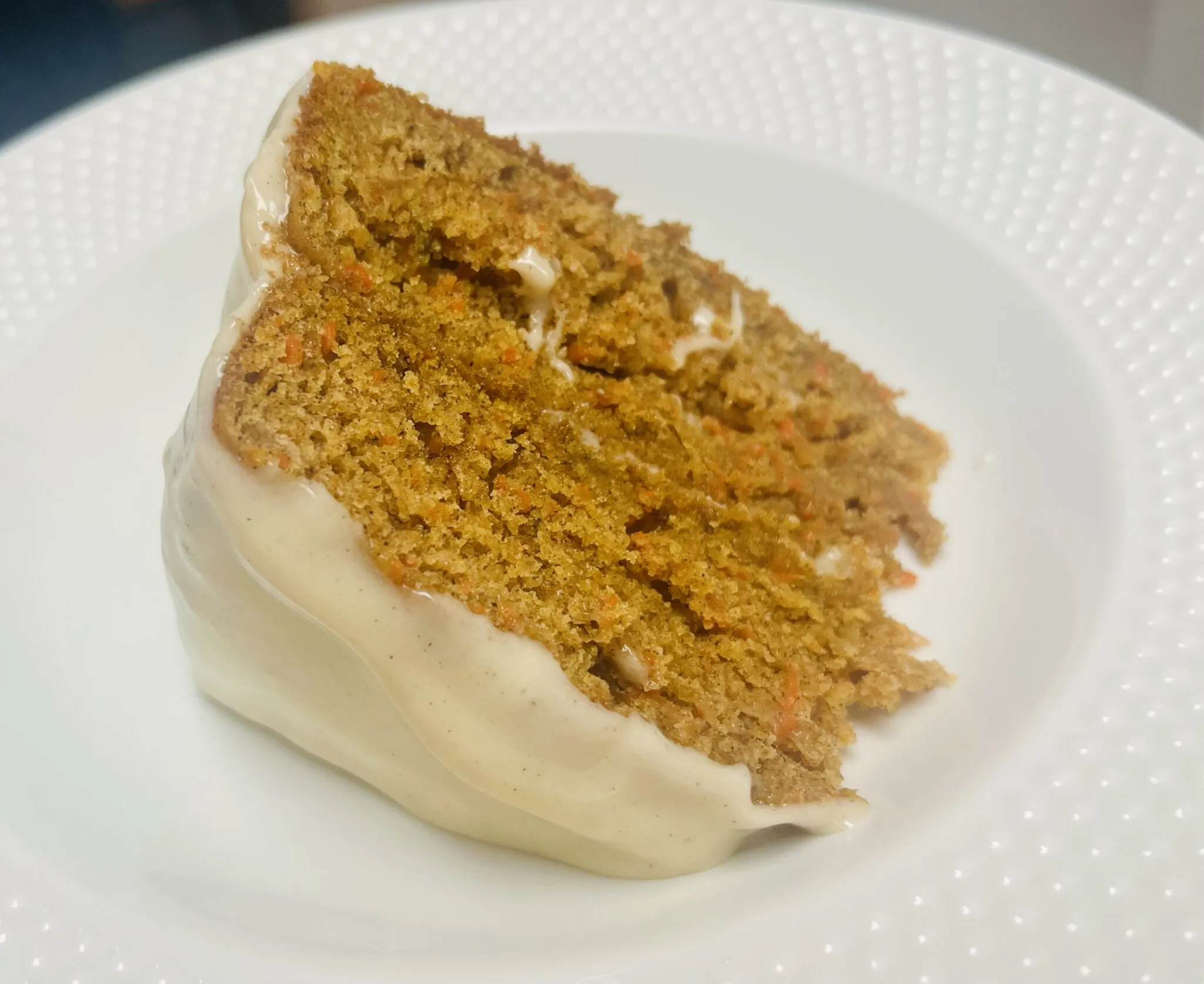 Carrot Cake with Maple Cream Frosting
