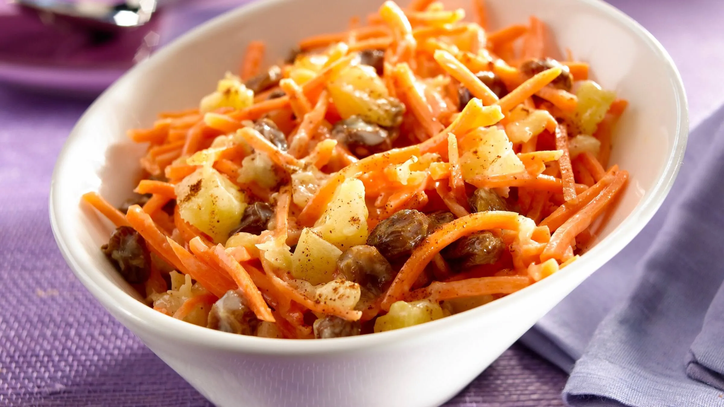 Carrot Pineapple and Mango Salad