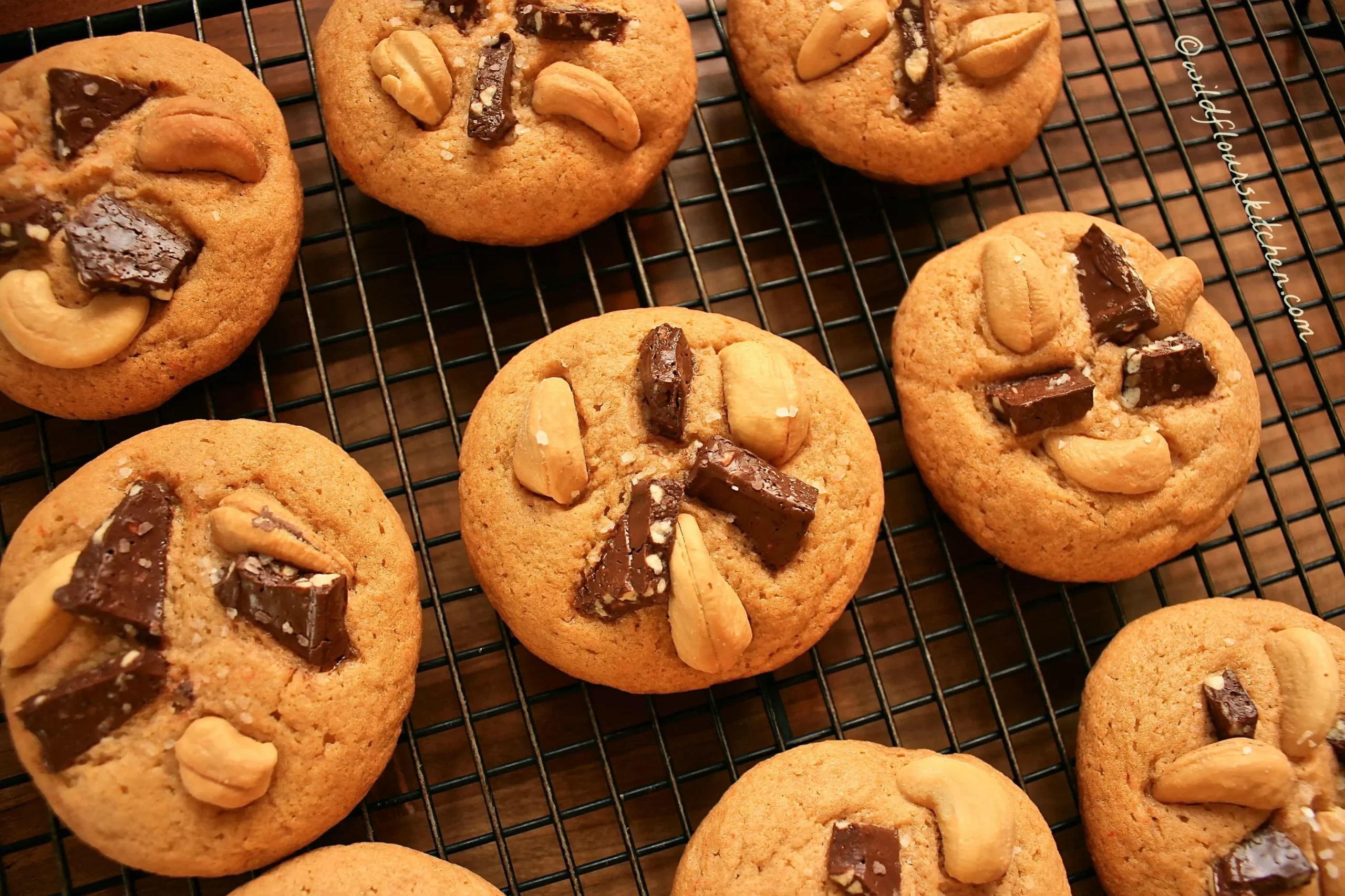 Cashew Butterscotch Pudding Cookies