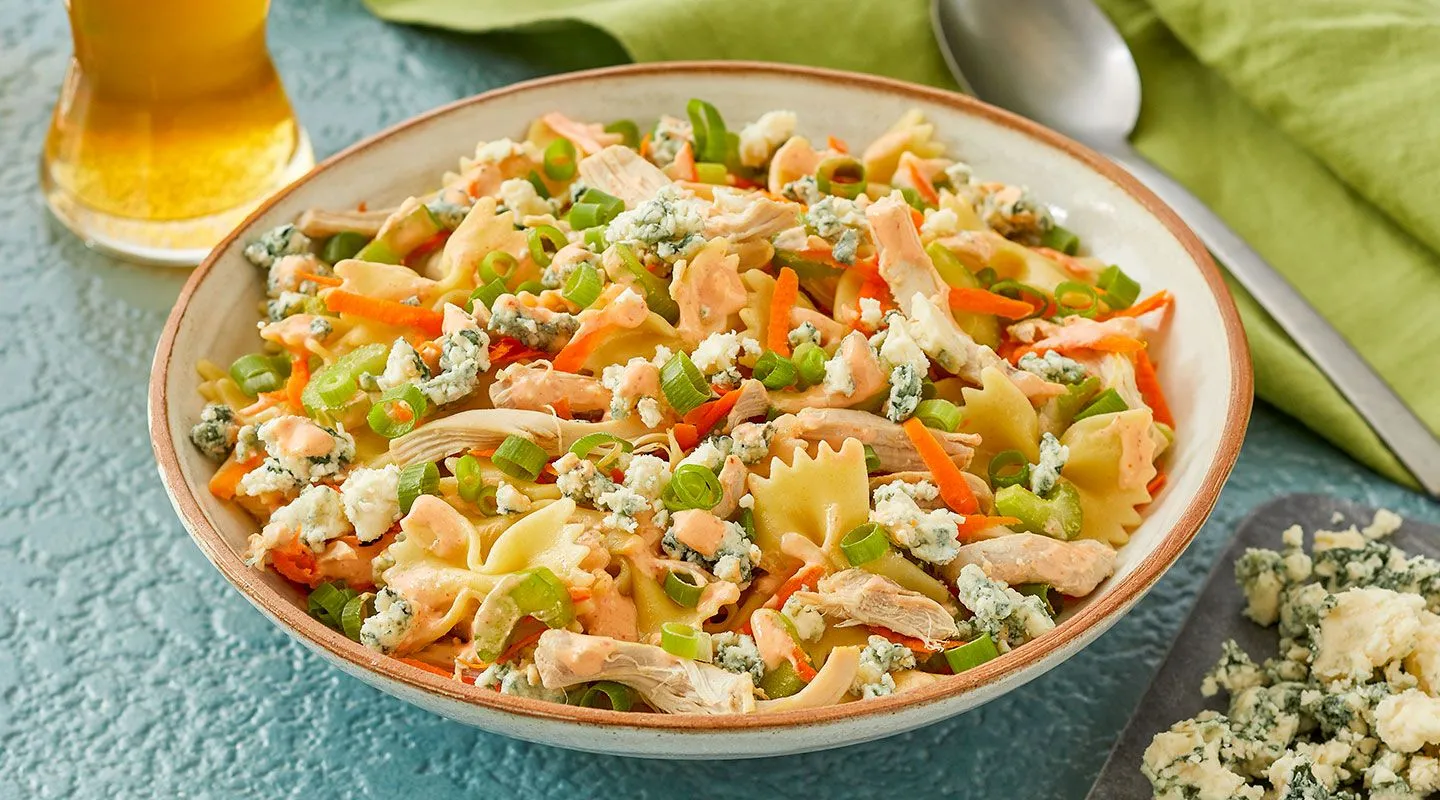 Castello Summer Blue Chicken Pasta Salad with Blue Cheese