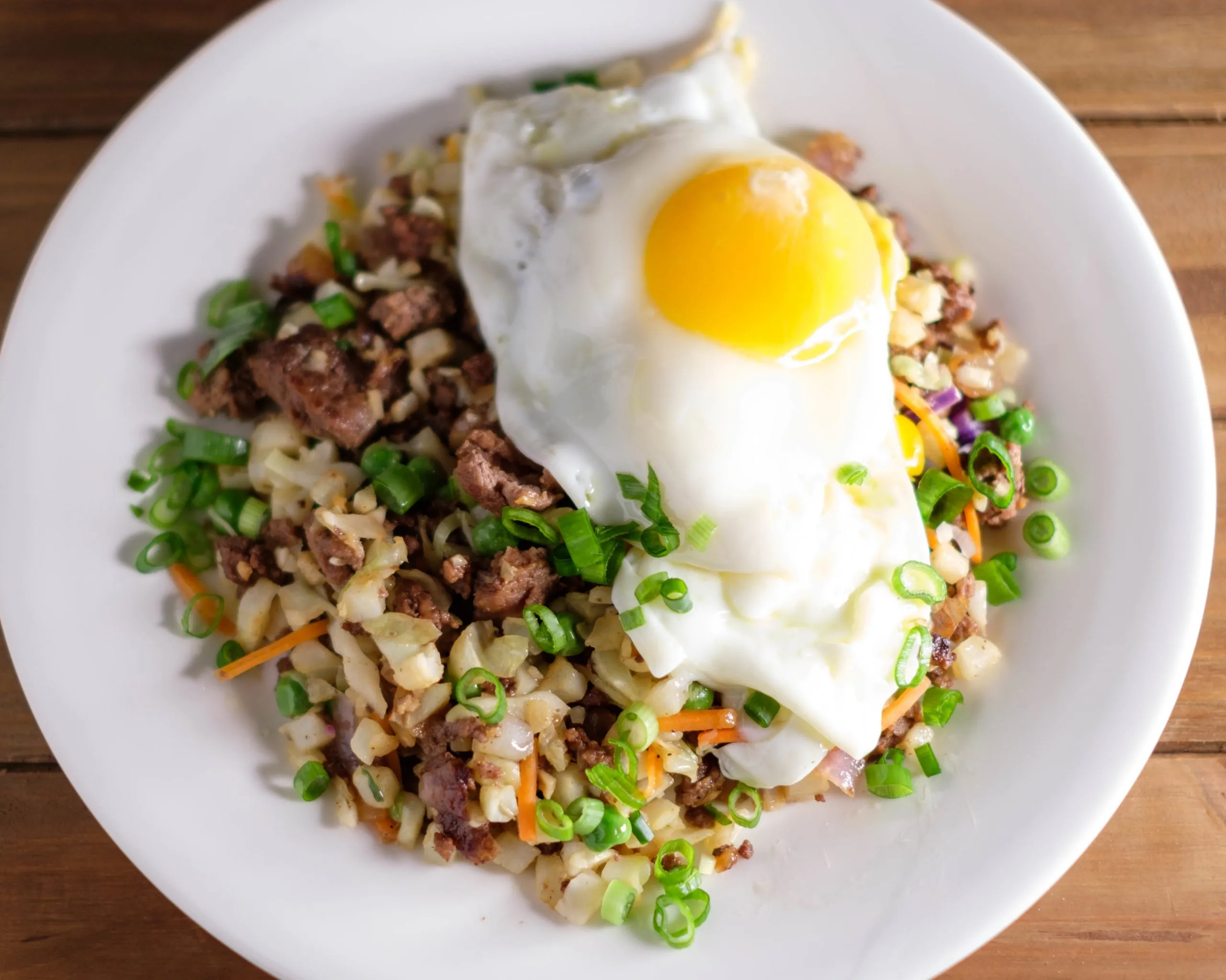 Cauliflower Fried Rice with Beef