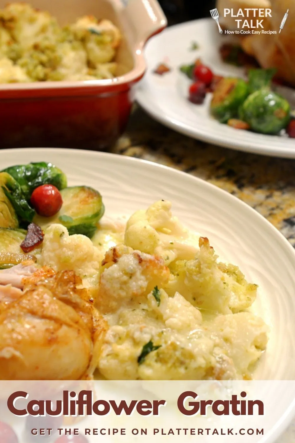 Cauliflower and Horseradish Gratin