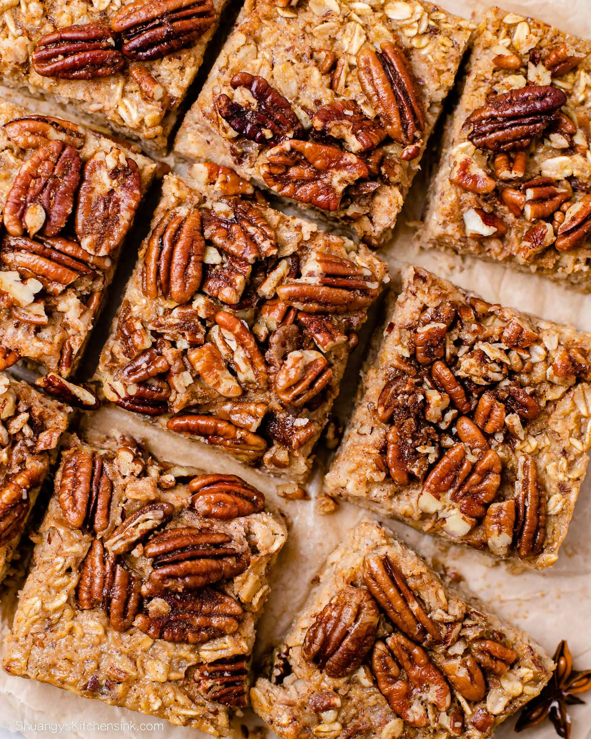 Chai Spice Baked Oatmeal with Pecan Crumble