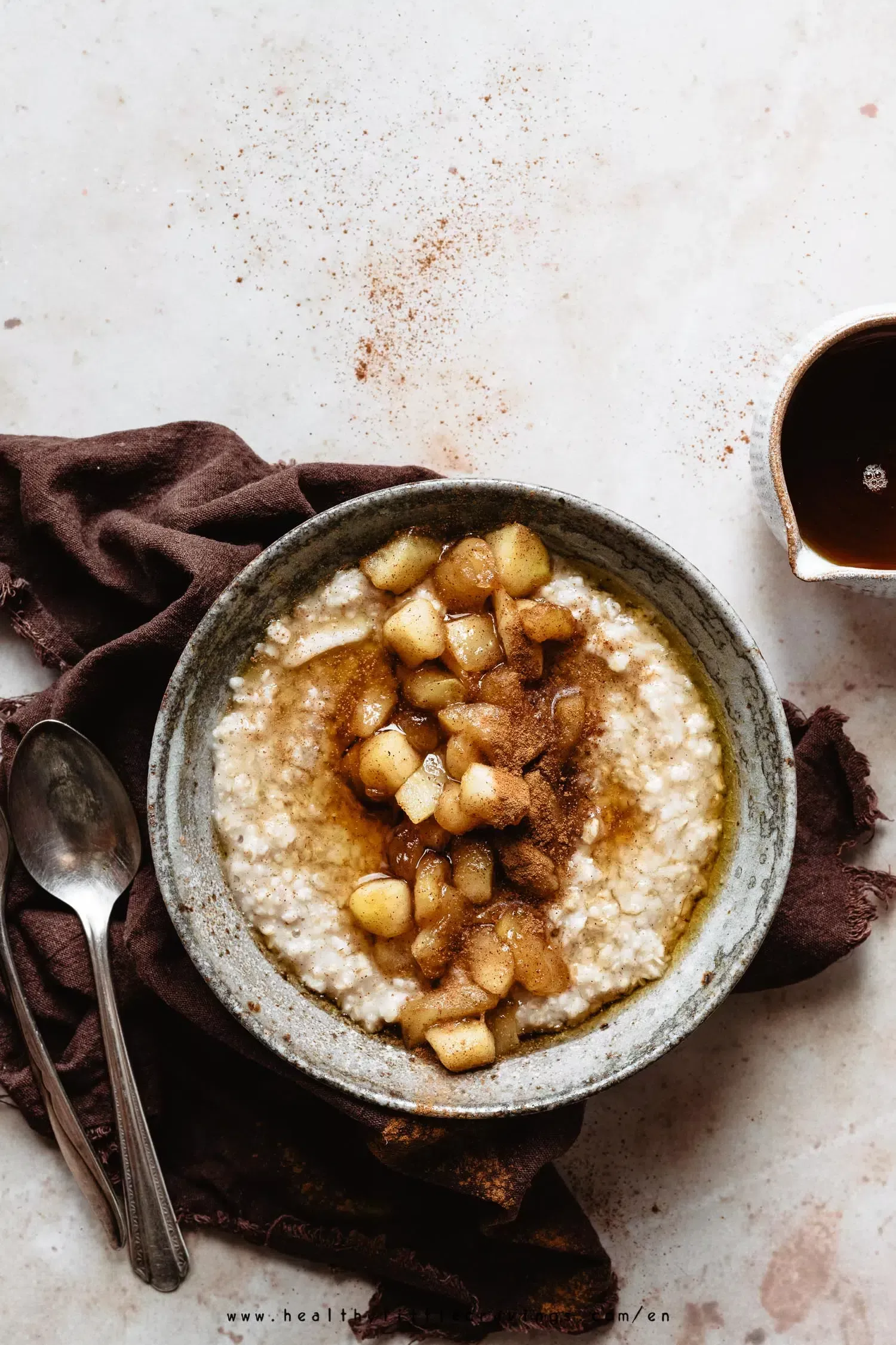 Chai Spiced Apple Oatmeal