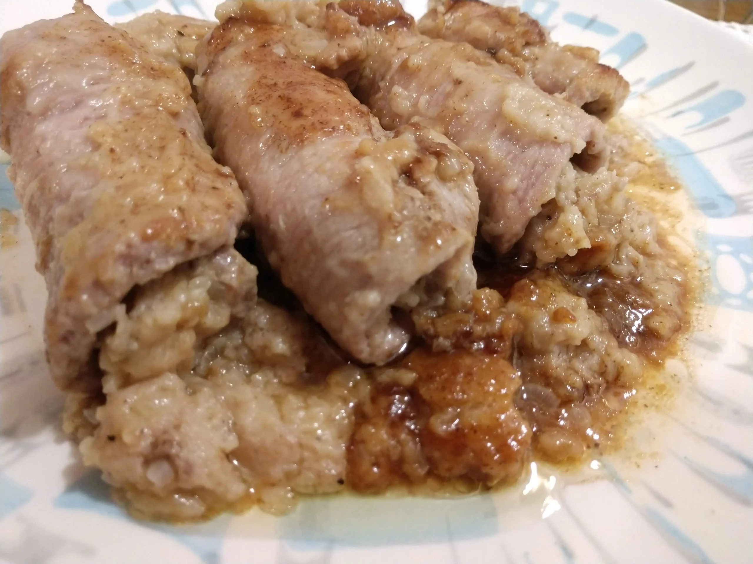 Cheese Birds with Veal or Chicken