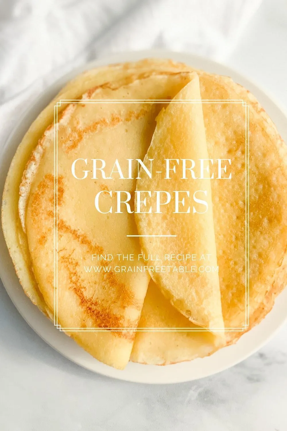 Cheese Crepe for One Grain Free