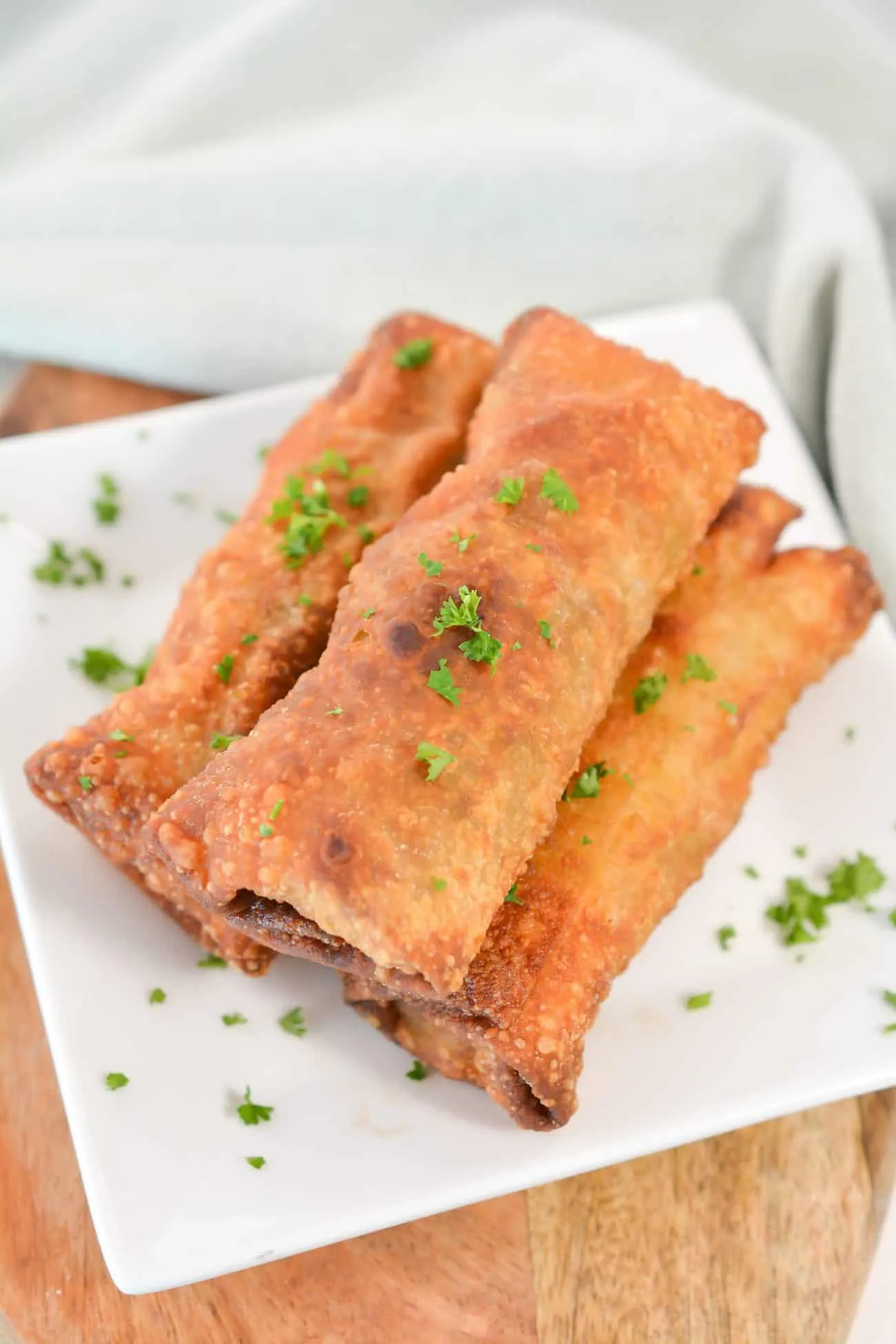 Cheese Steak Egg Rolls
