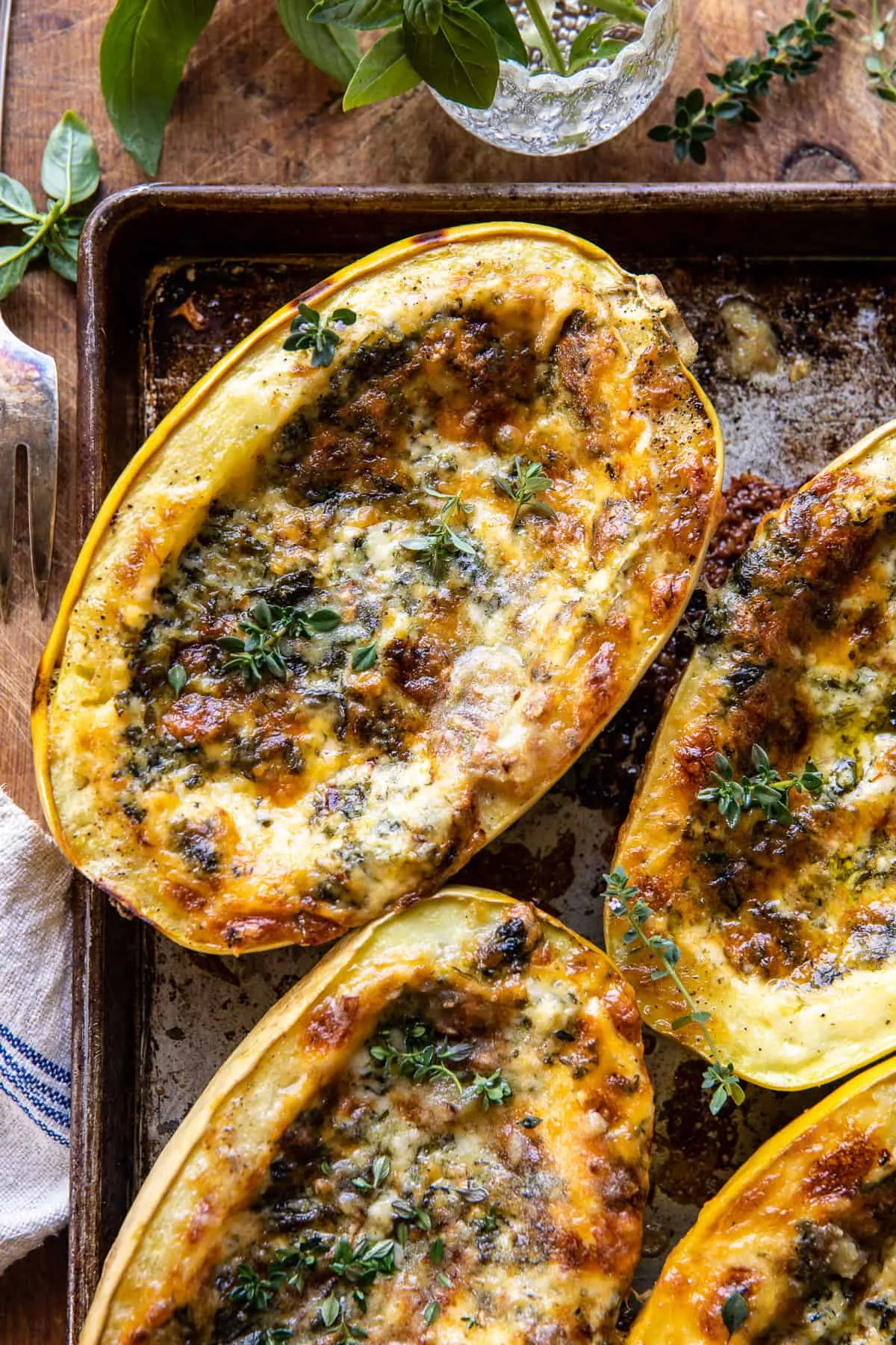 Cheese Stuffed Baked Spaghetti