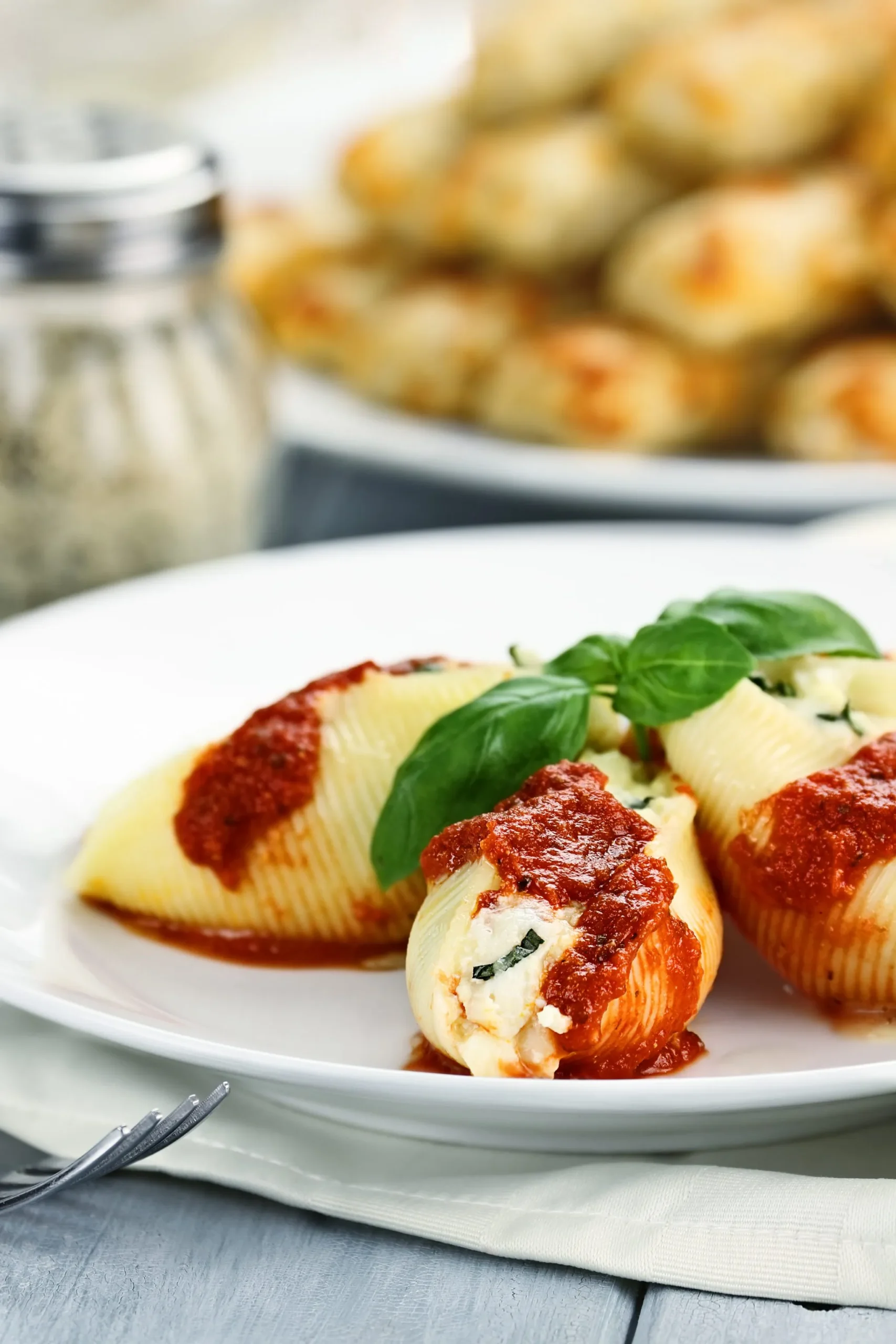 Cheese Stuffed Pasta Shells