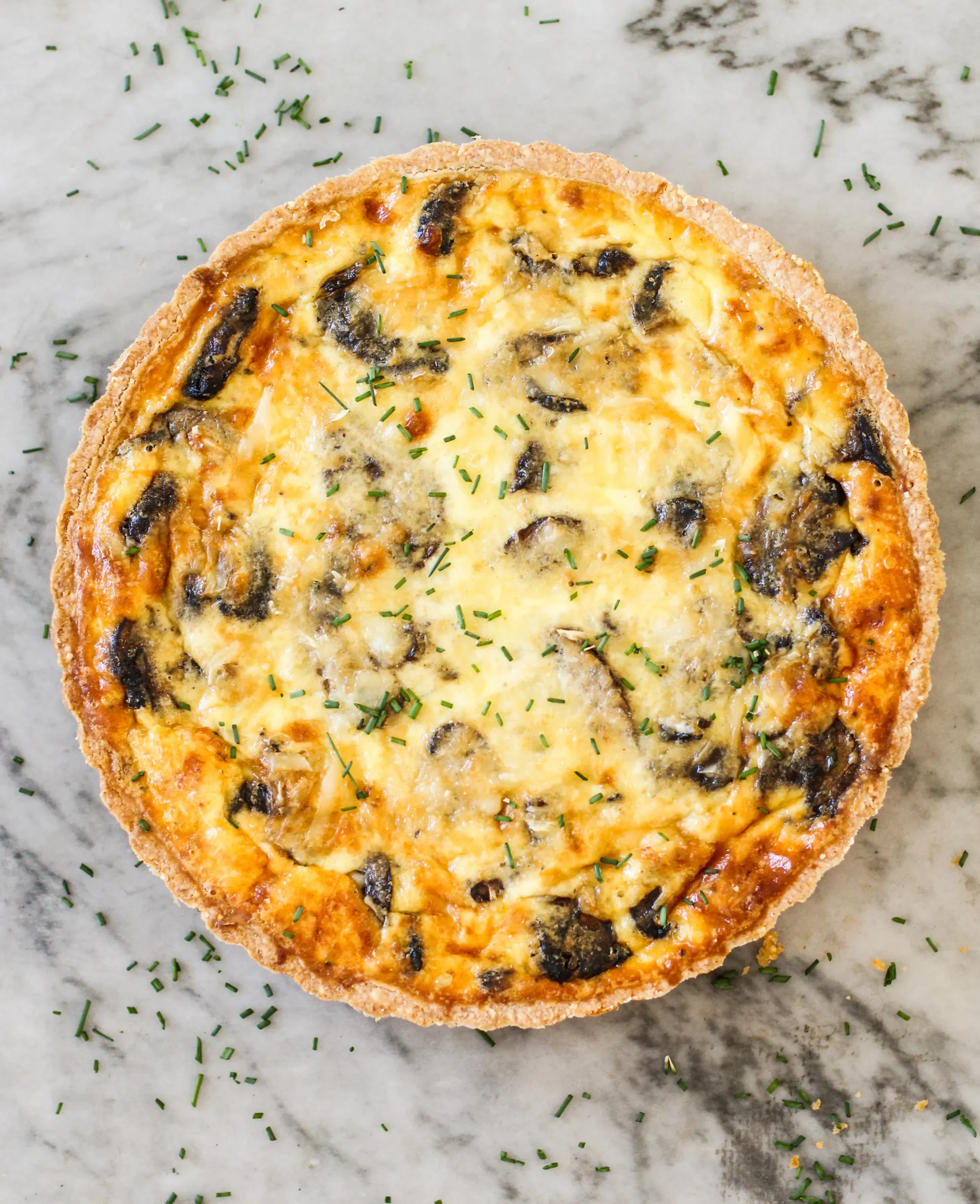 Cheese and Mushroom Tarts
