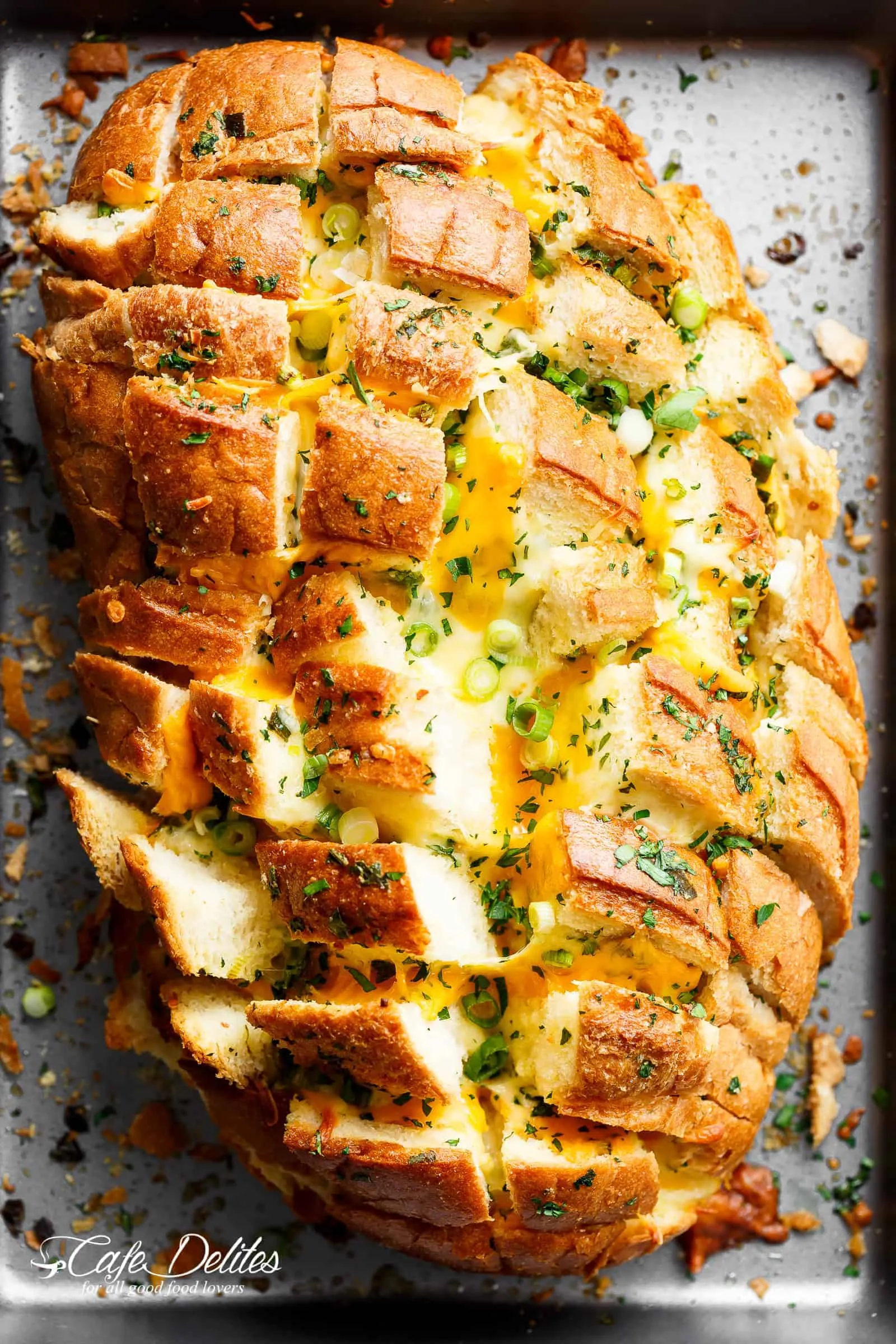 Cheese and Onion Bread Bake