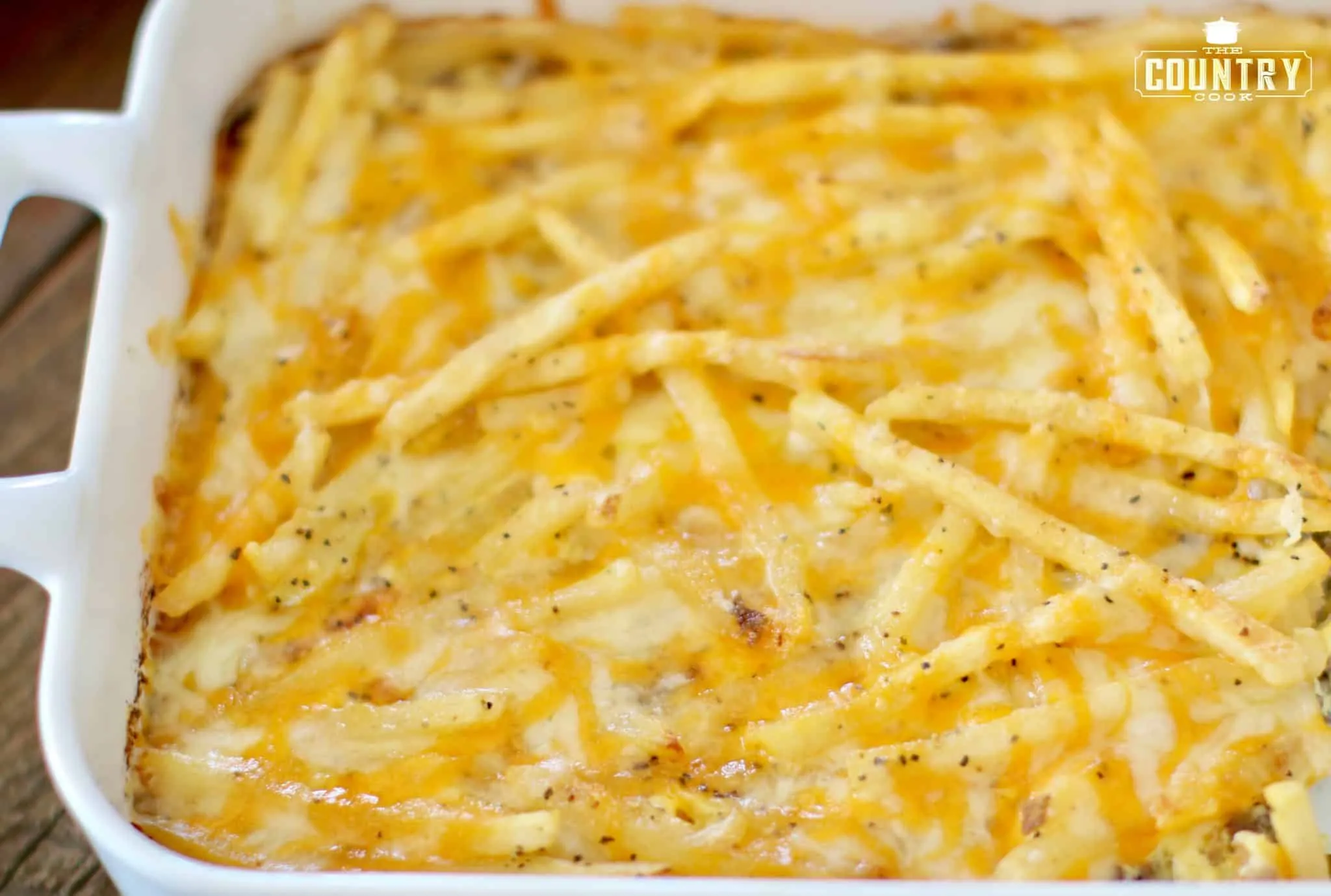Cheeseburger N Fries Casserole