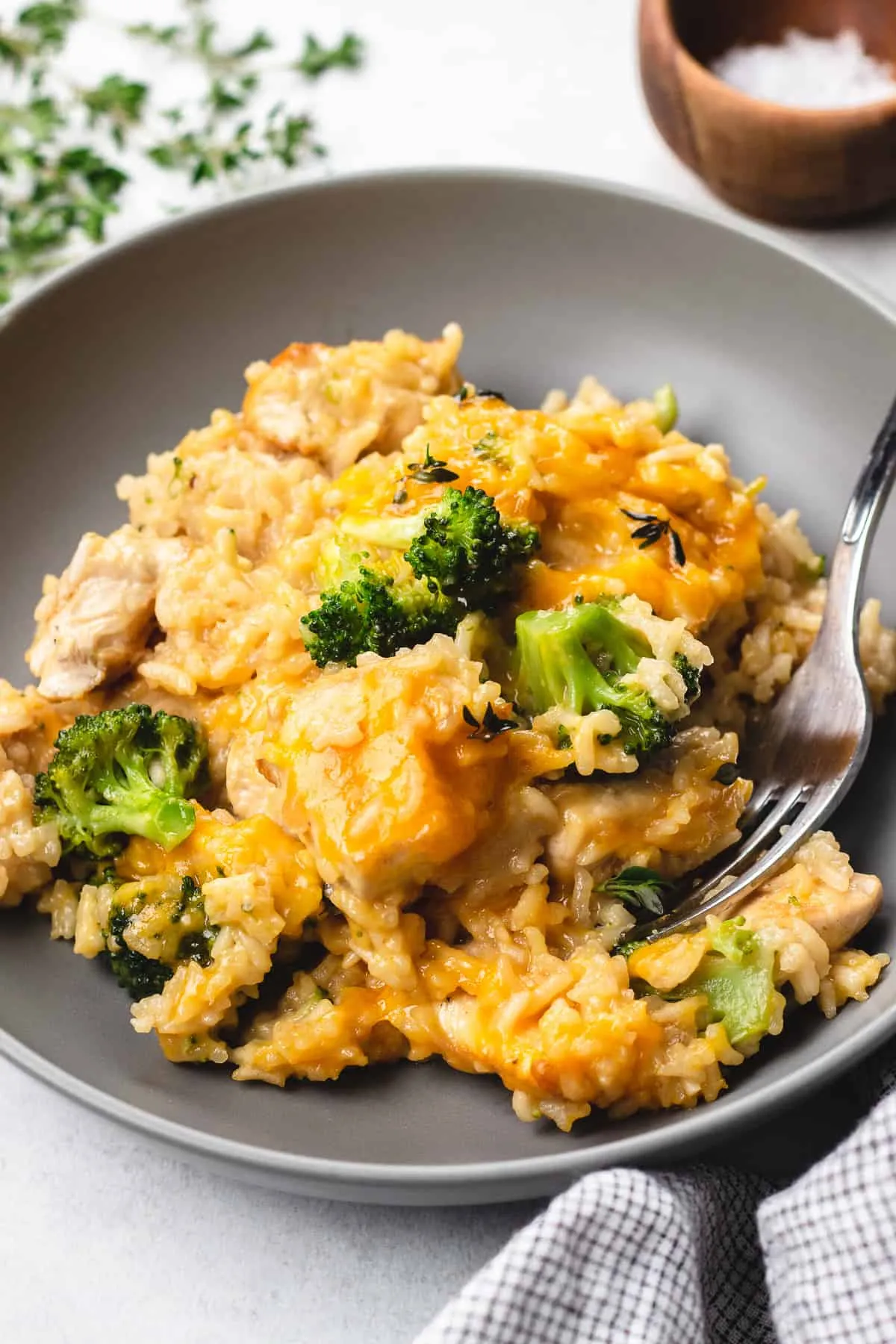Cheesy Chicken Rice Casserole