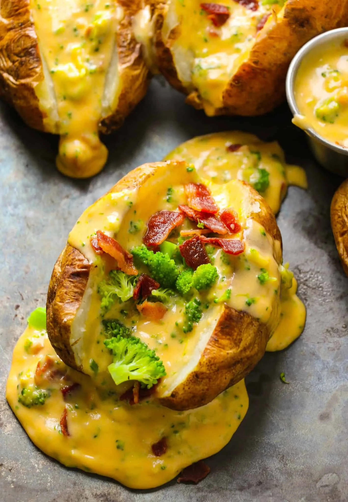 Cheesy Loaded Baked Potatoes