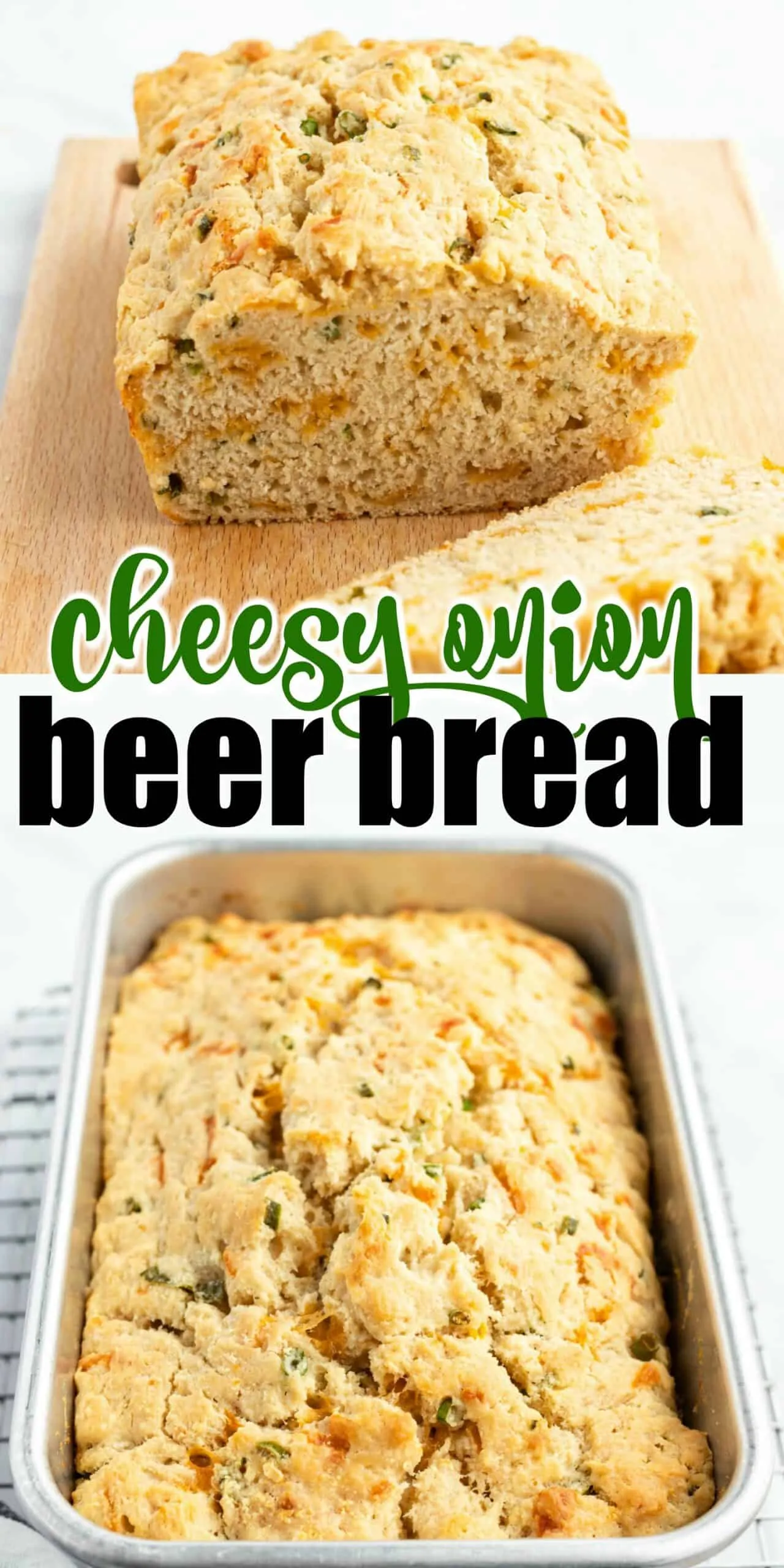 Cheesy Onion Beer Bread