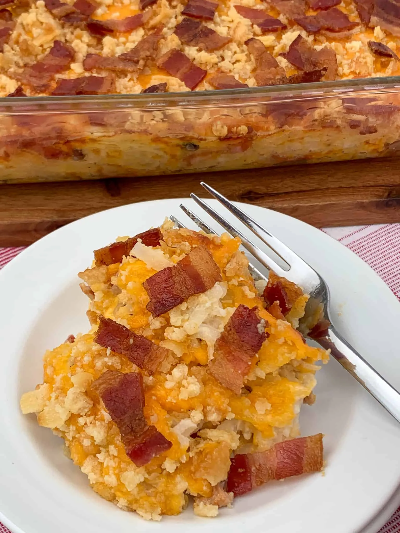Cheesy Potato Bacon Bake