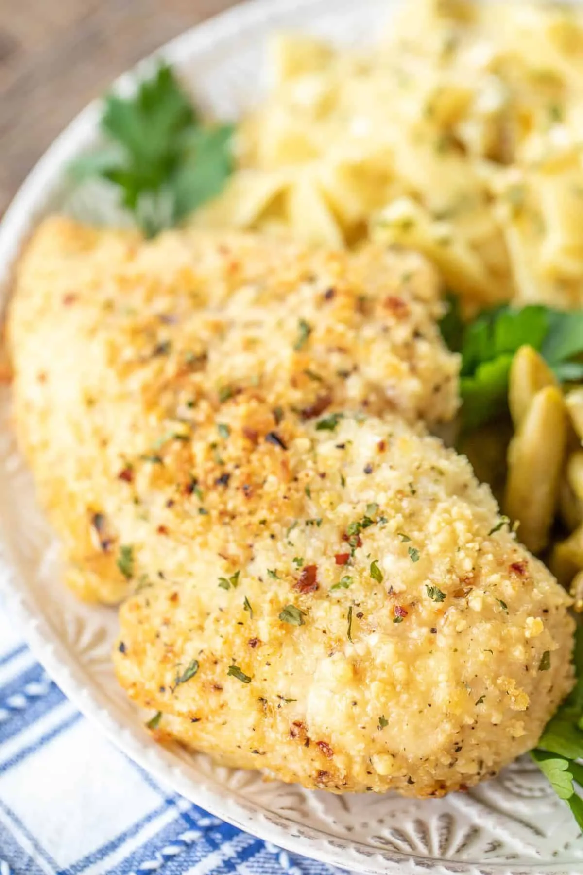 Cheesy Ranch Parmesan Chicken