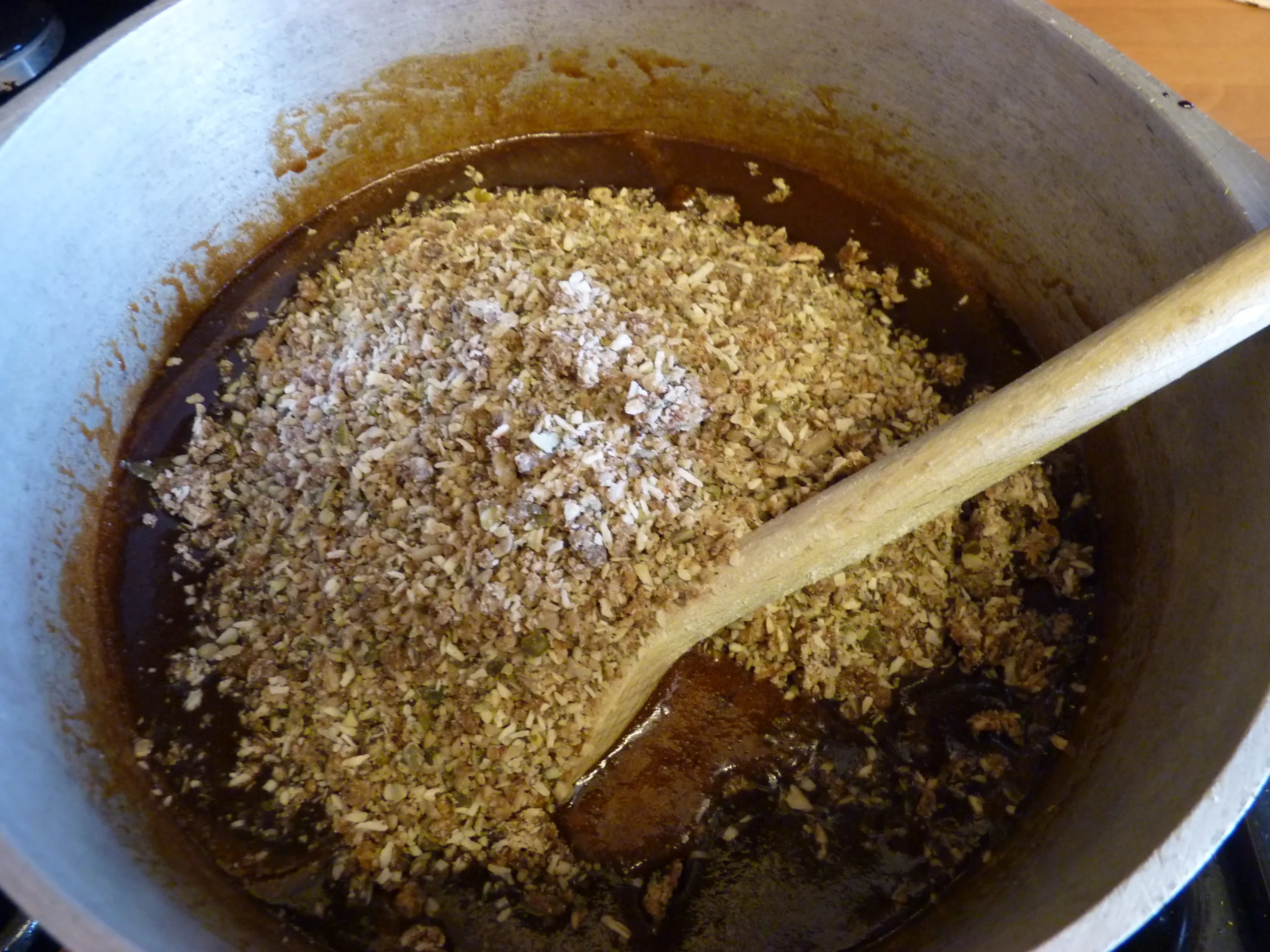 Chewy Oat Fruit and Seed Bars Flapjacks