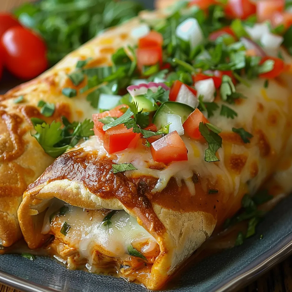 Chi Chi's Baked Chicken Chimichangas