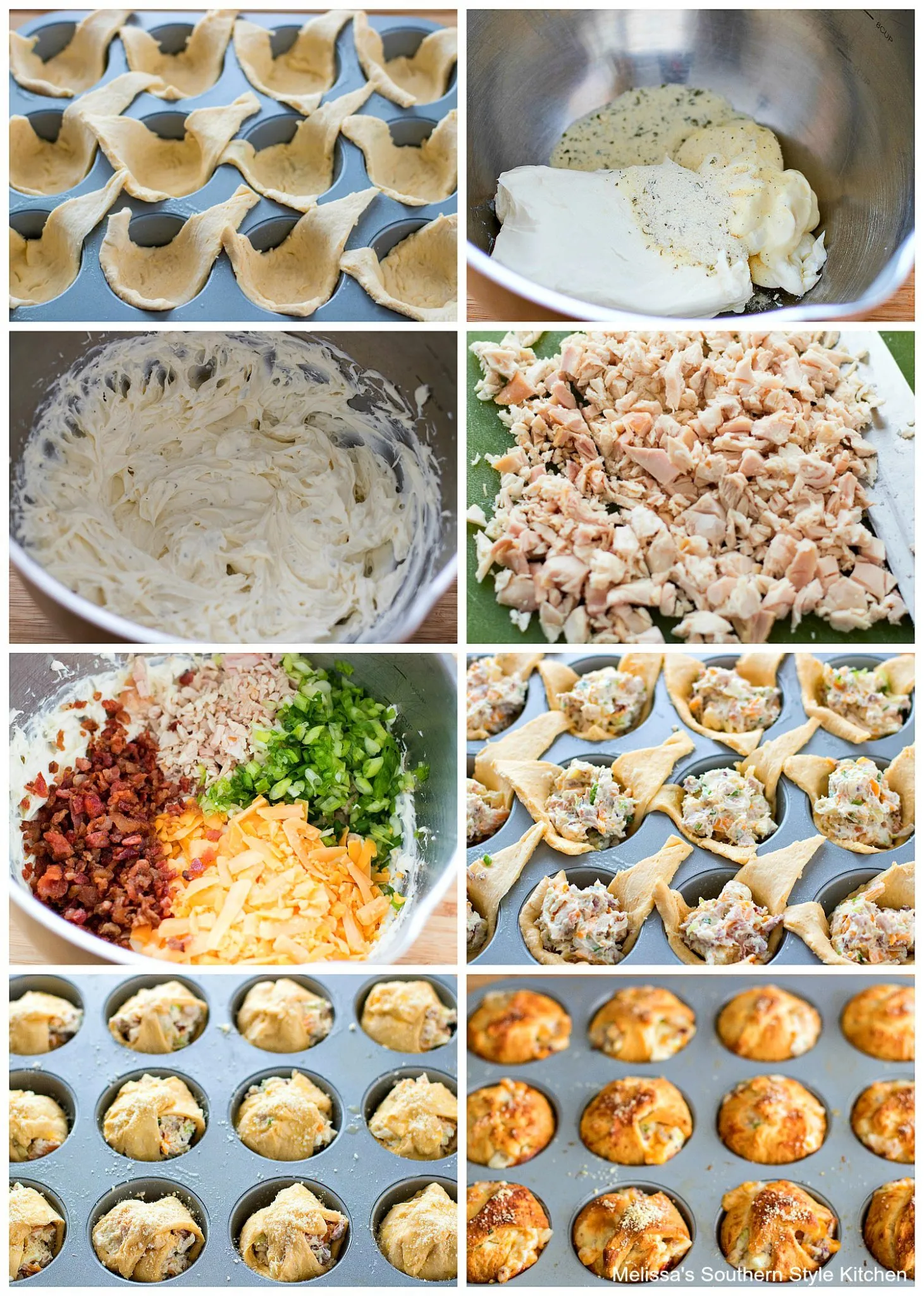 Chicken Bacon Ranch Crescent Bombs