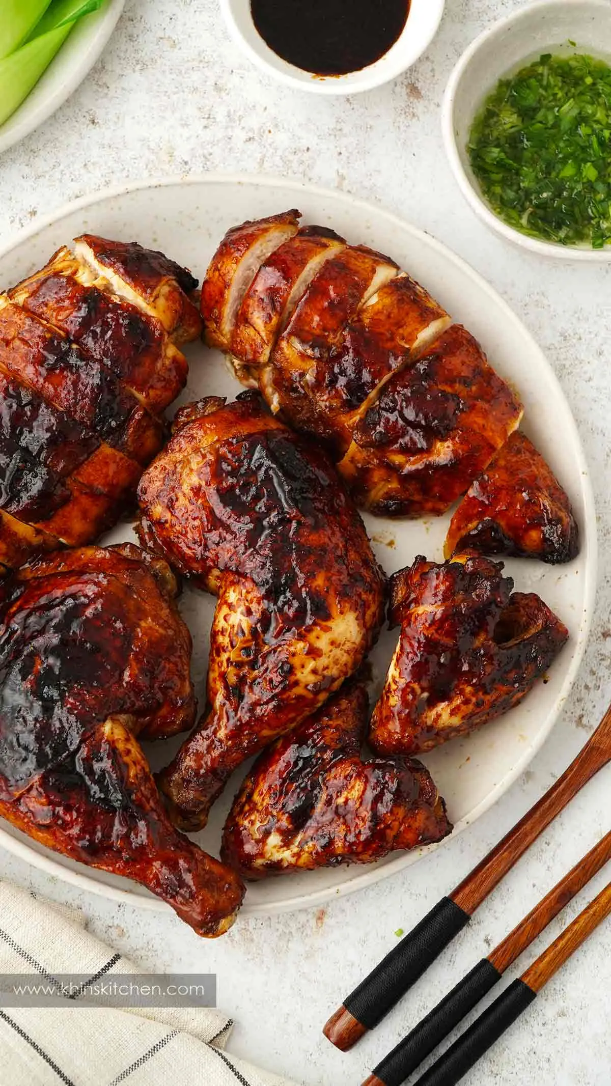 Chicken Baked with Five Spice Oriental