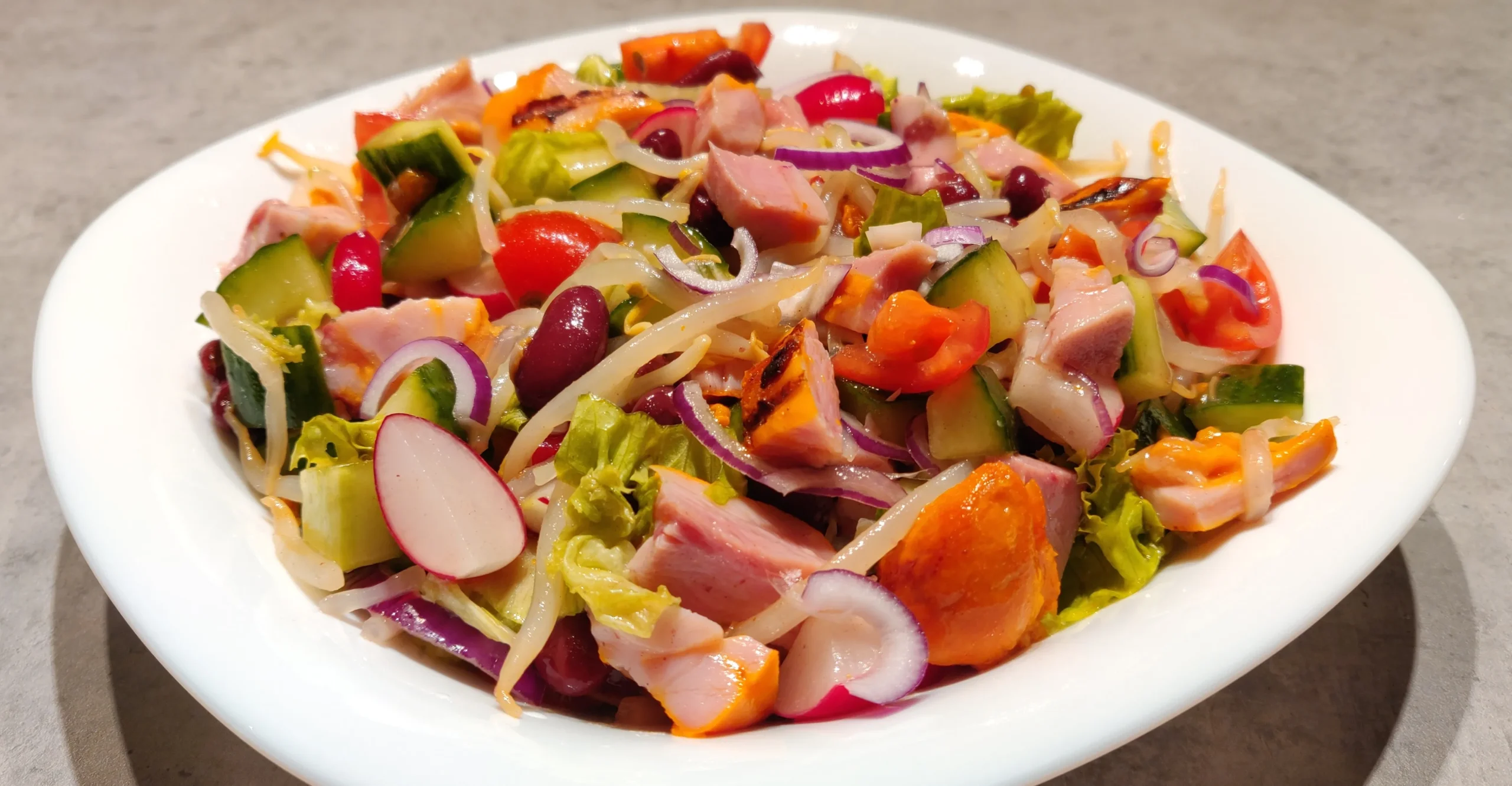 Chicken Beef Pastrami Salad