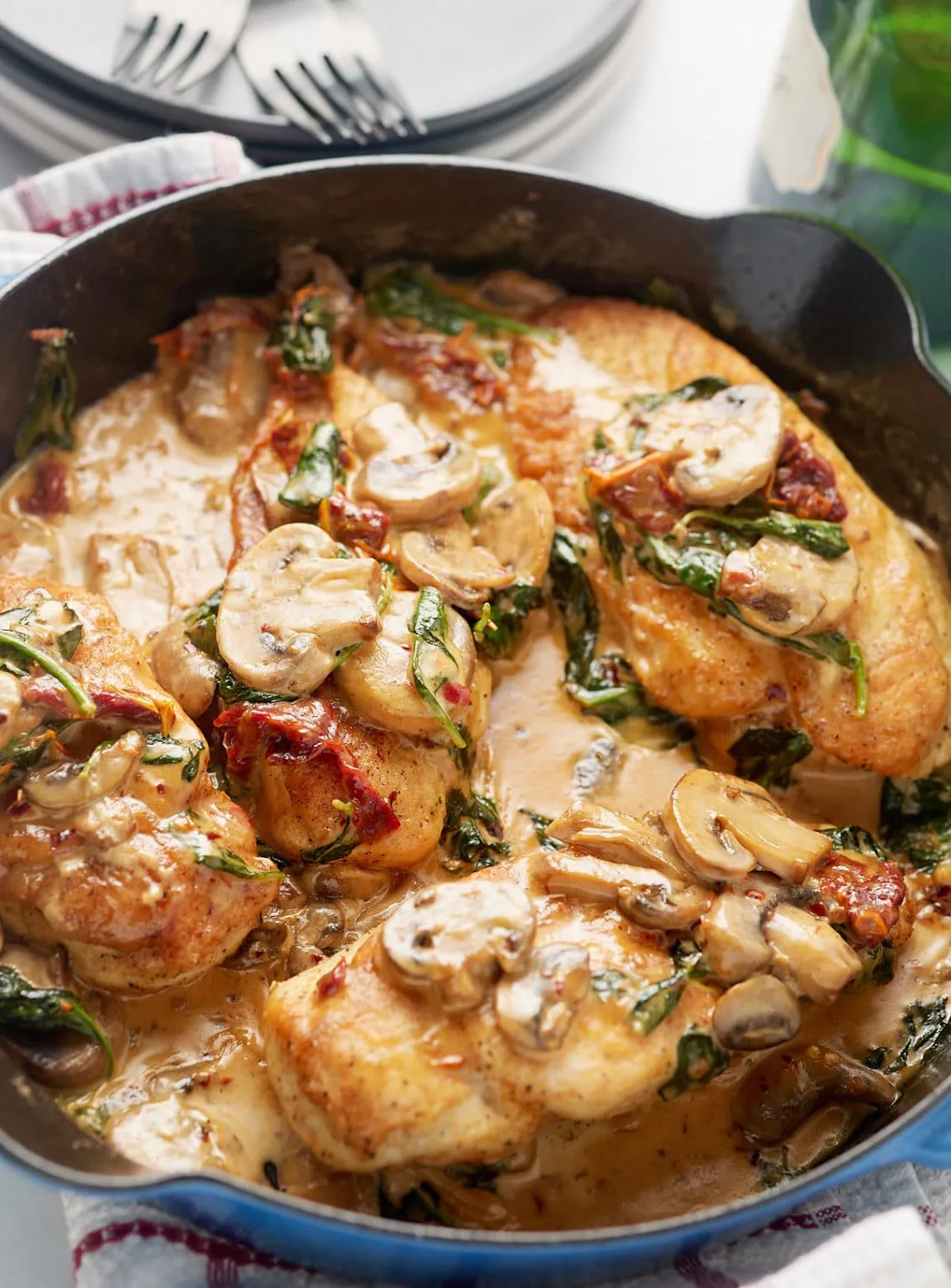 Chicken Breasts in Champagne Sauce