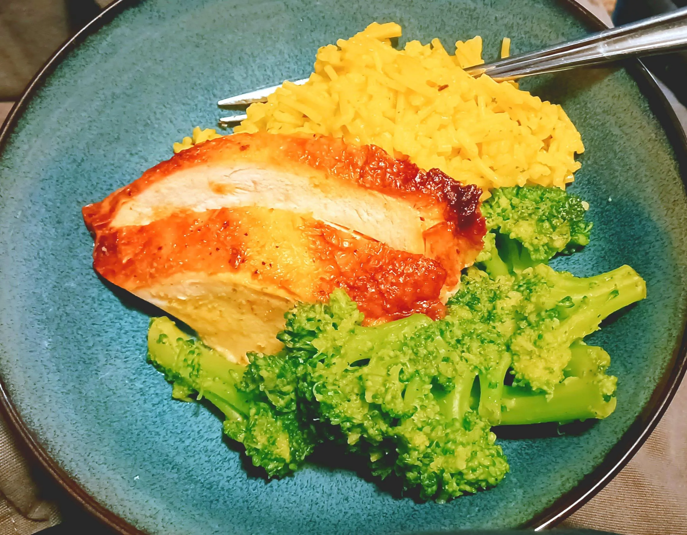 Chicken Broccoli Rice Pilaf