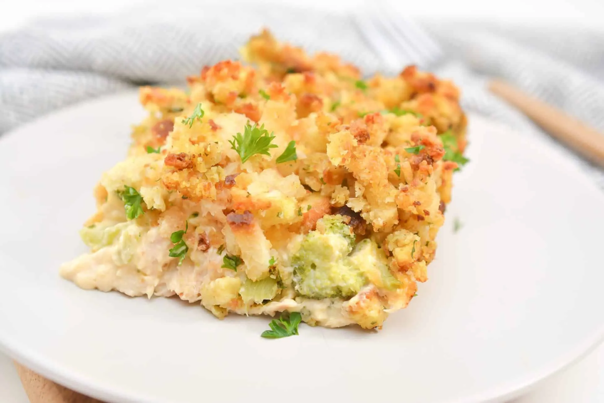 Chicken Broccoli Stuffing Skillet