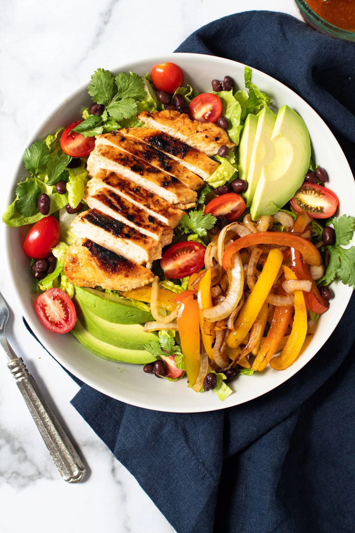 Chicken Fajita Salad Bowl