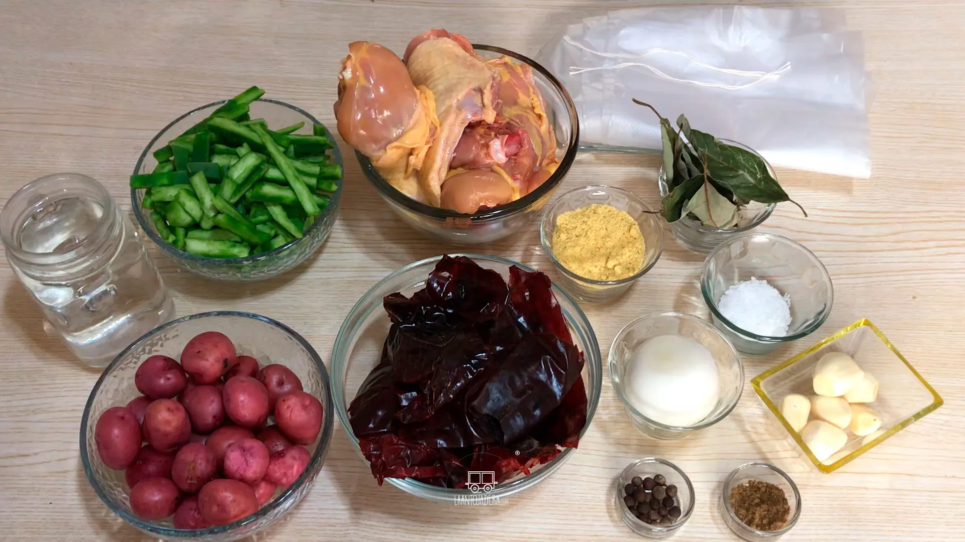 Chicken Mixiotes with Nopales