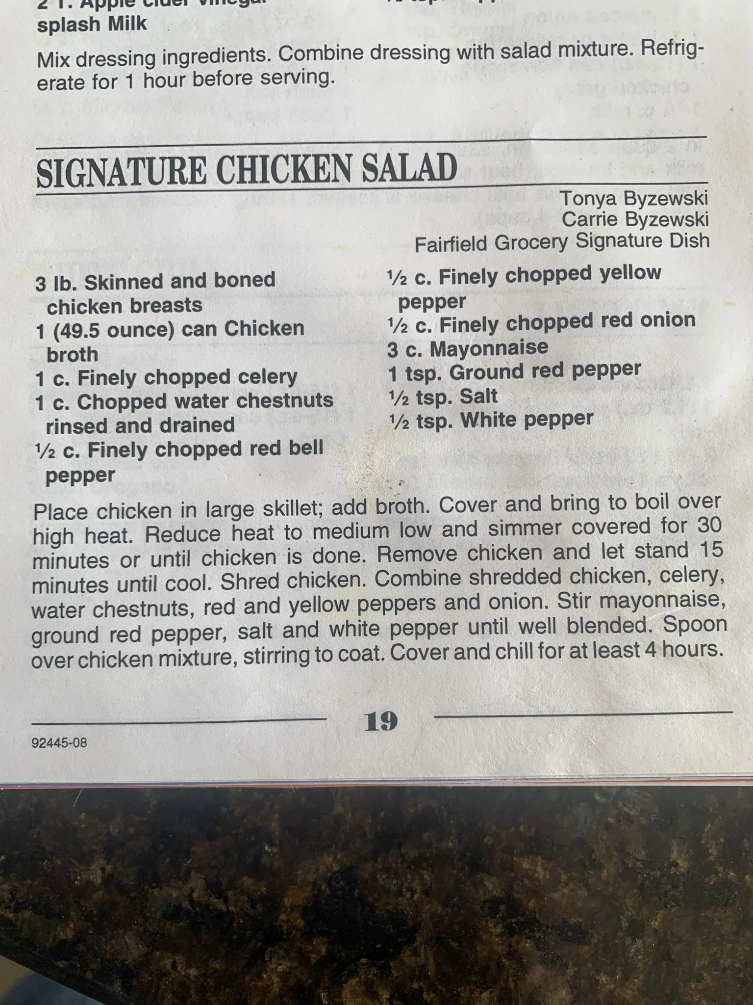 Chicken Salad by Tonya Skiles