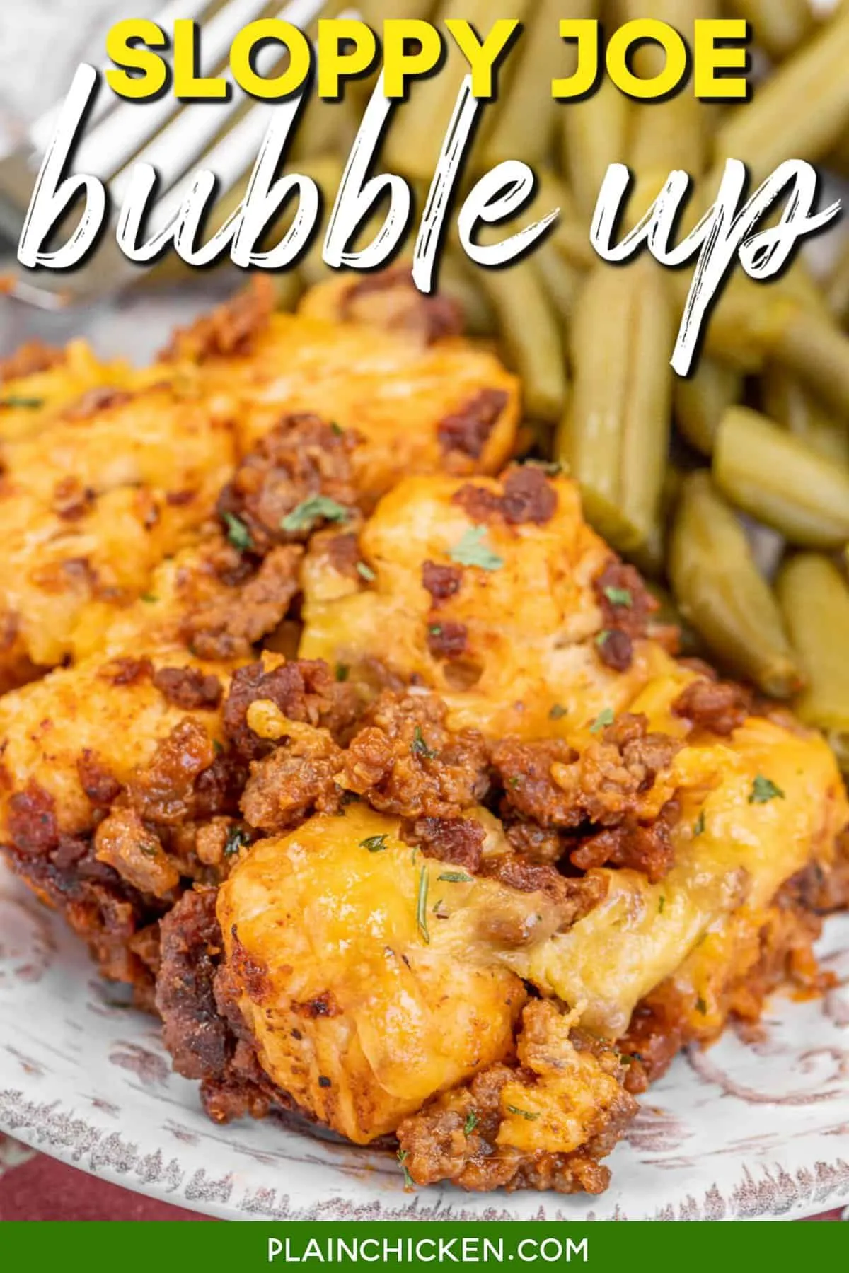 Chicken Sloppy Joe Bubble Up