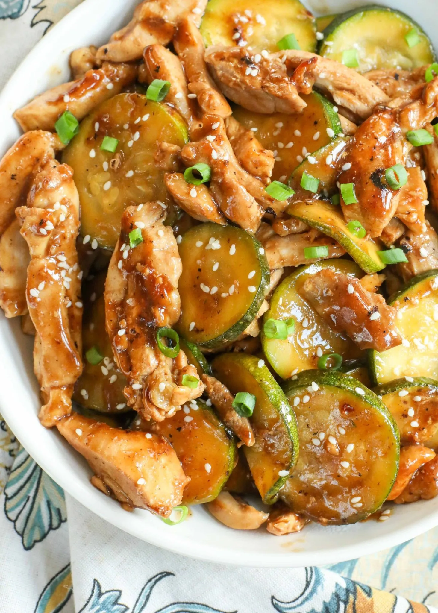 Chicken Zucchini Stir Fry