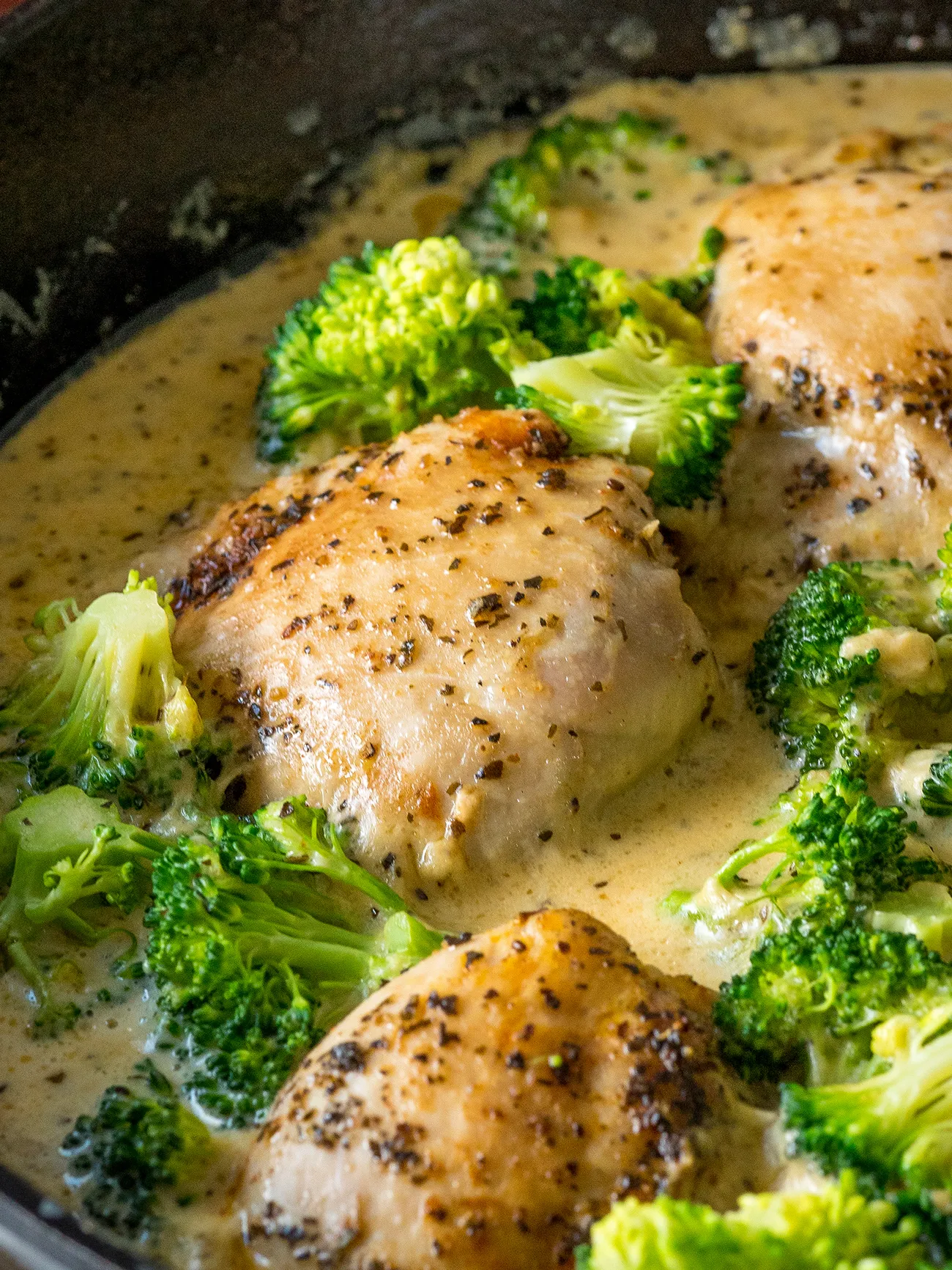 Chicken and Broccoli Skillet