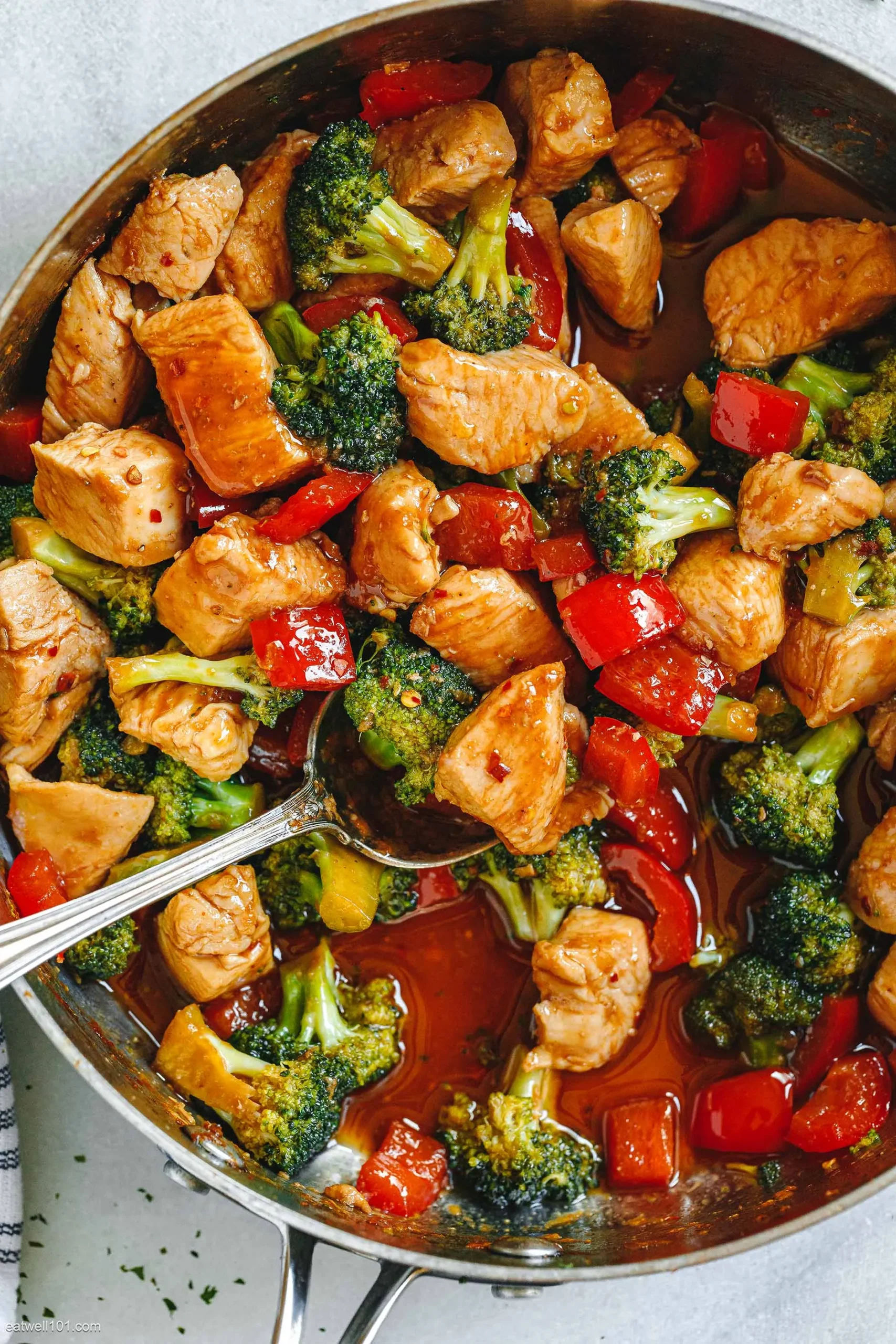 Chicken and Greens Stir Fry