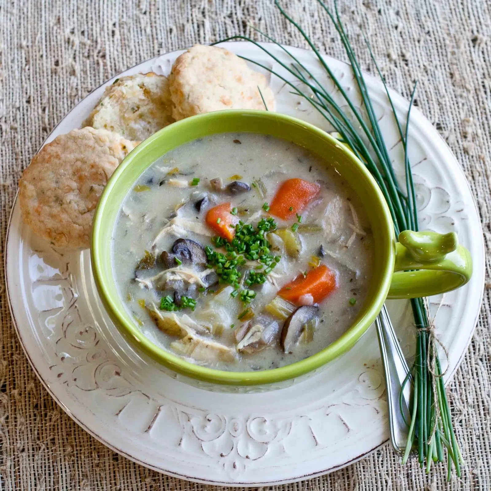 Chicken and Mushroom Stew