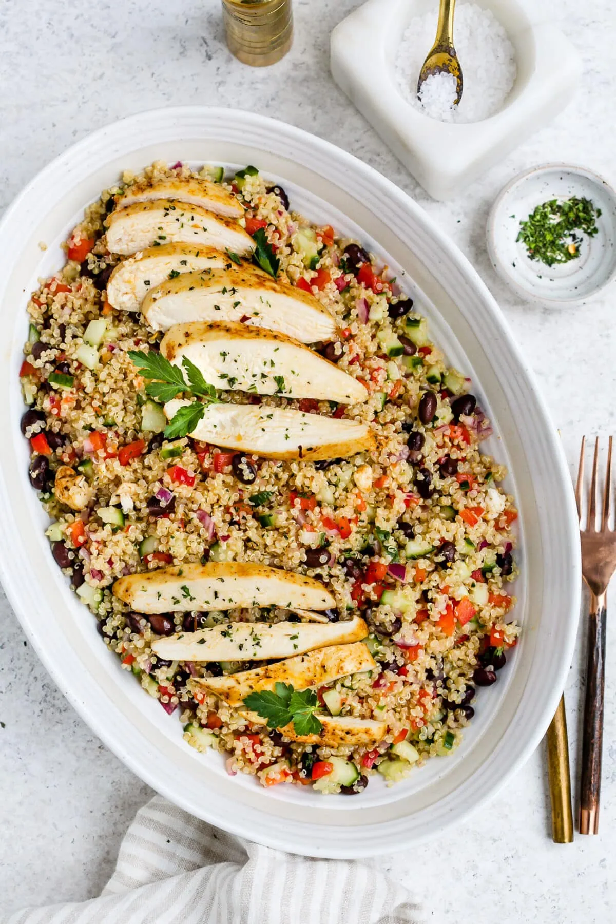 Chicken and Pear Quinoa Salad