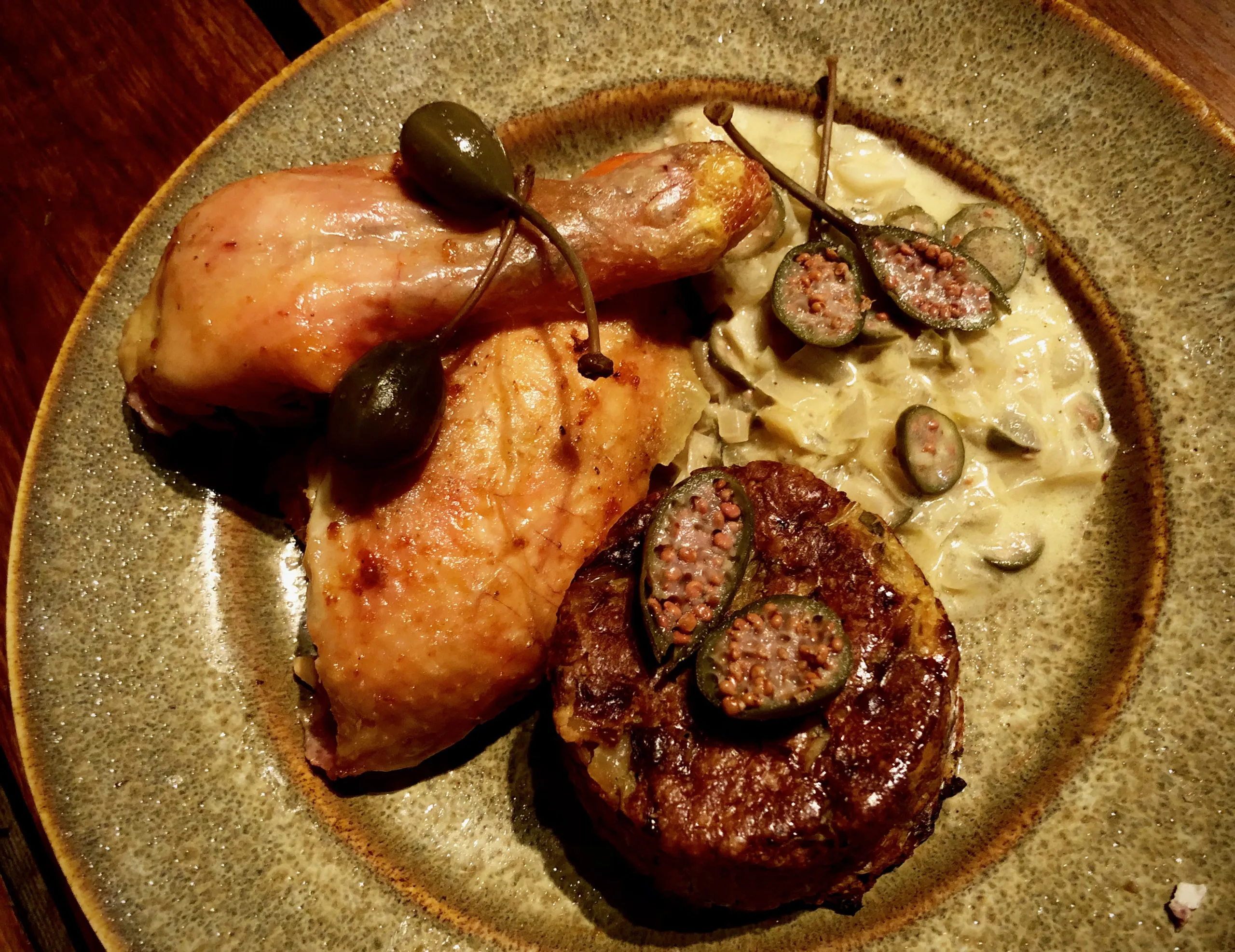 Chicken in Creamy Caperberry Sauce