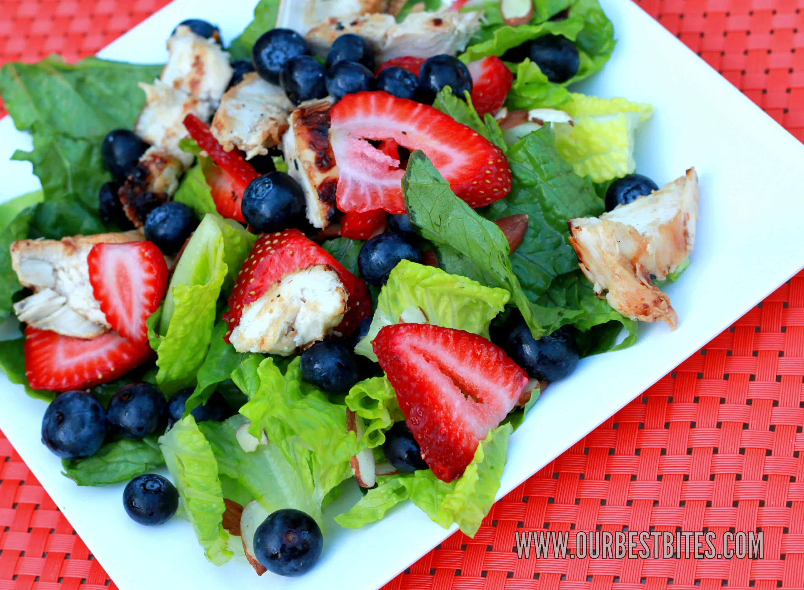 Chicken n Berries Salad