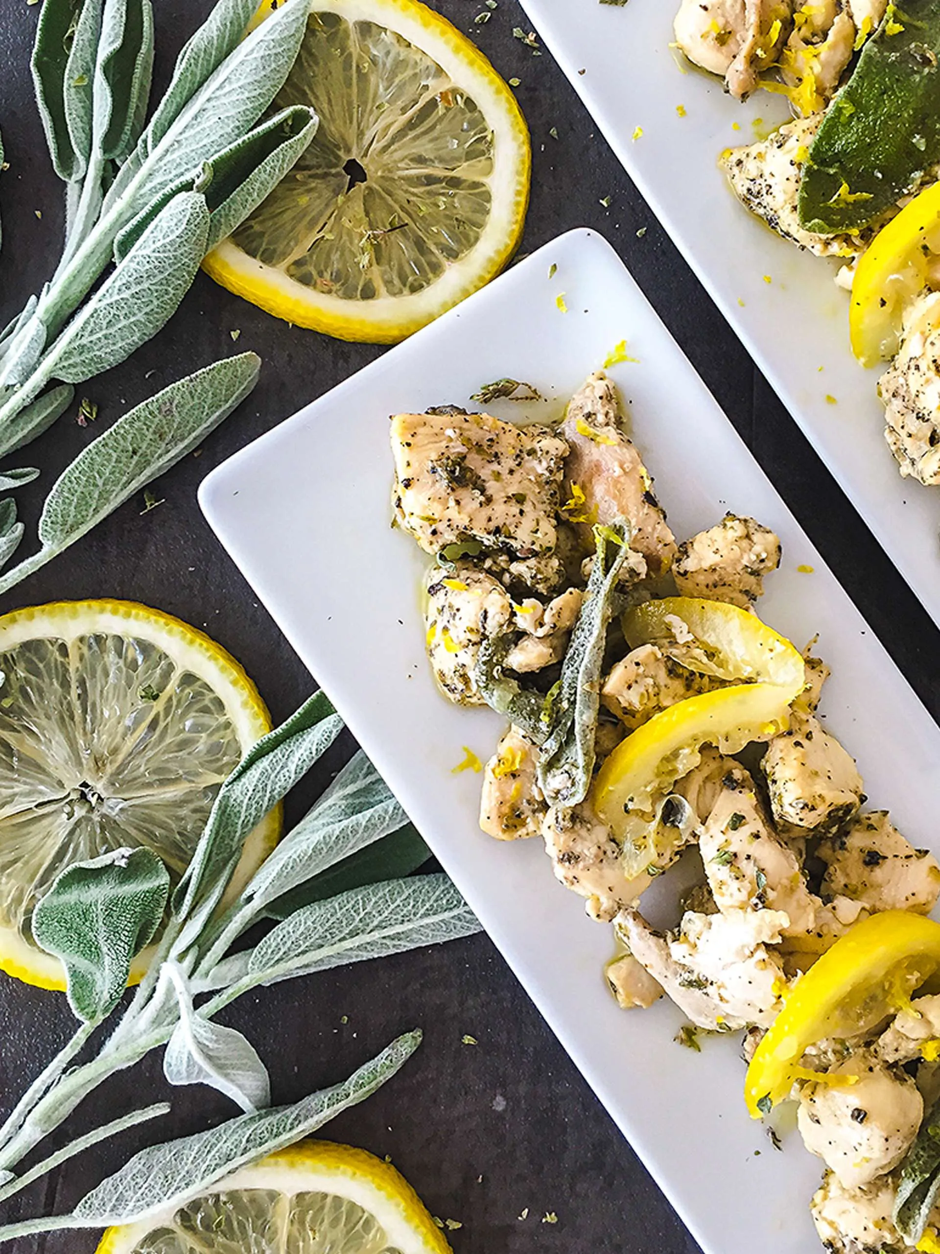 Chicken with Lemon and Sage