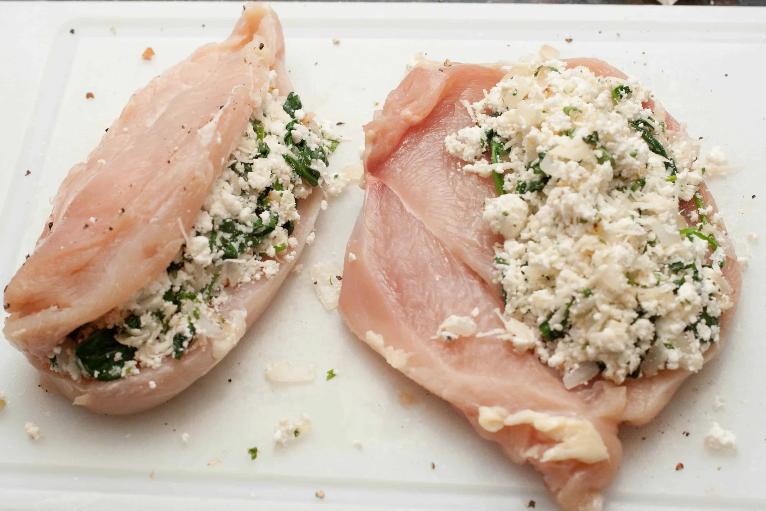 Chicken with Spinach and Ricotta